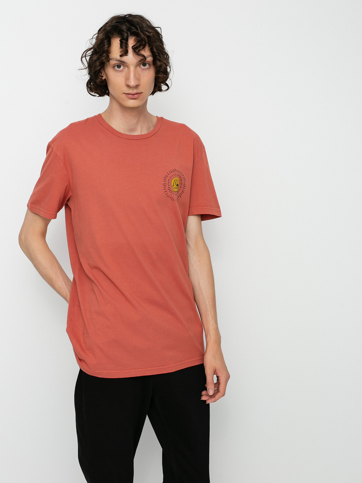 T-shirt Quiksilver Silent Dusk (cinnamon)