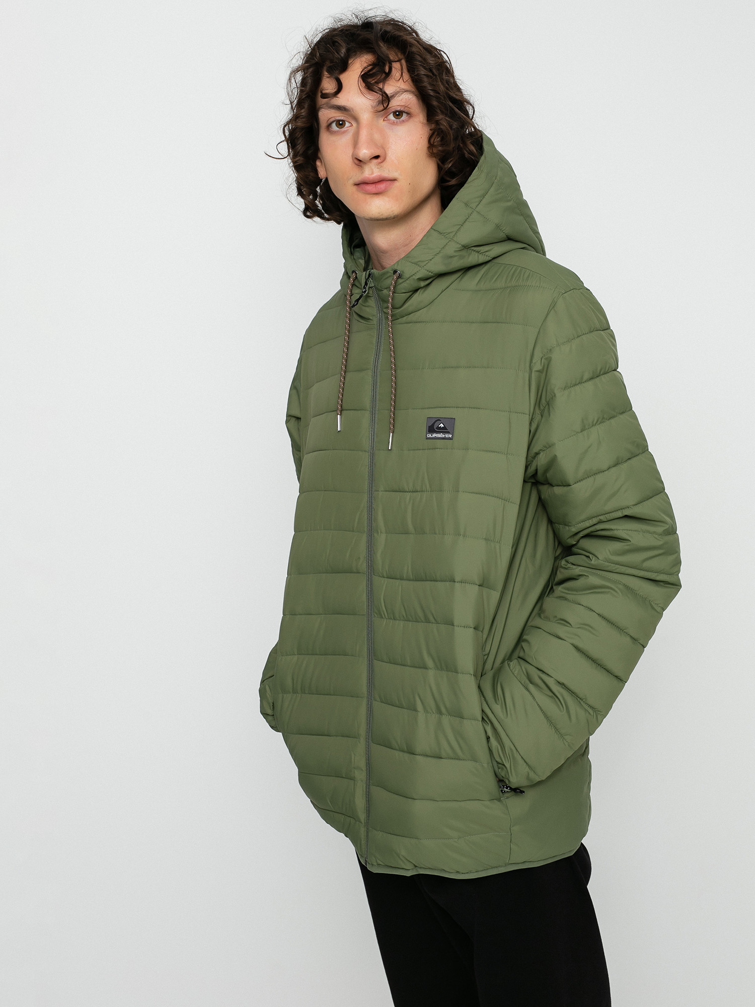 Kurtka Quiksilver Scaly Hood (four leaf clover)