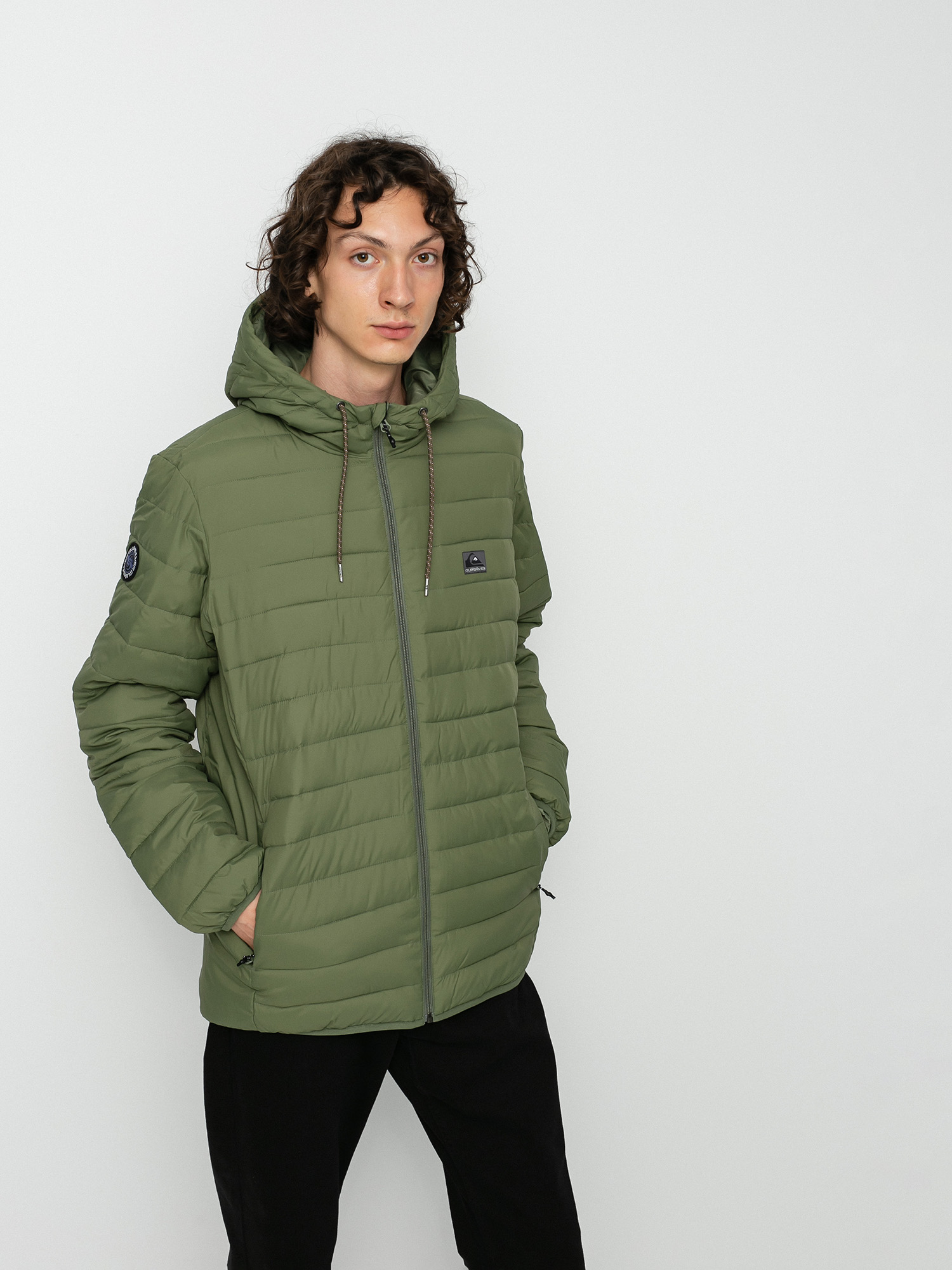Kurtka Quiksilver Scaly Hood (four leaf clover)