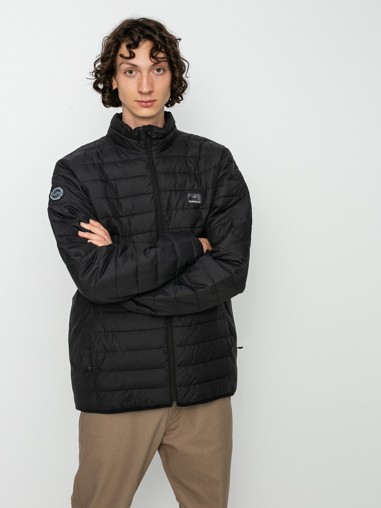 Kurtka Quiksilver Scaly Fz (black)