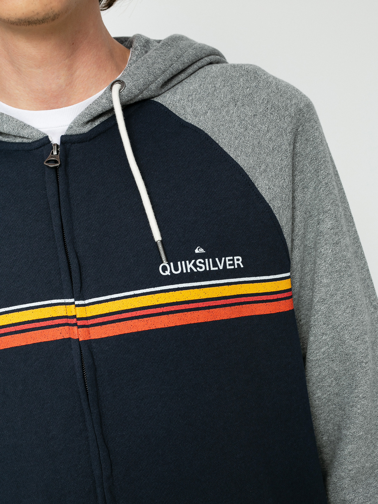 Bluza z kapturem Quiksilver Essentials Screen Raglan ZHD (navy blazer)