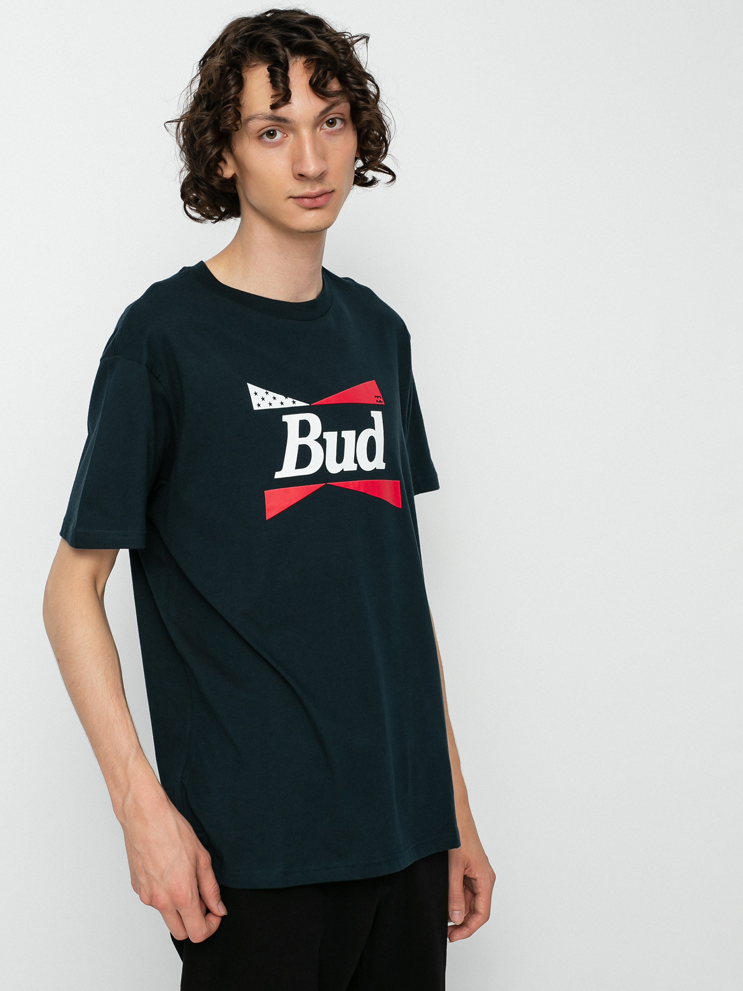 T-shirt Billabong X Budweiser Flag (navy)
