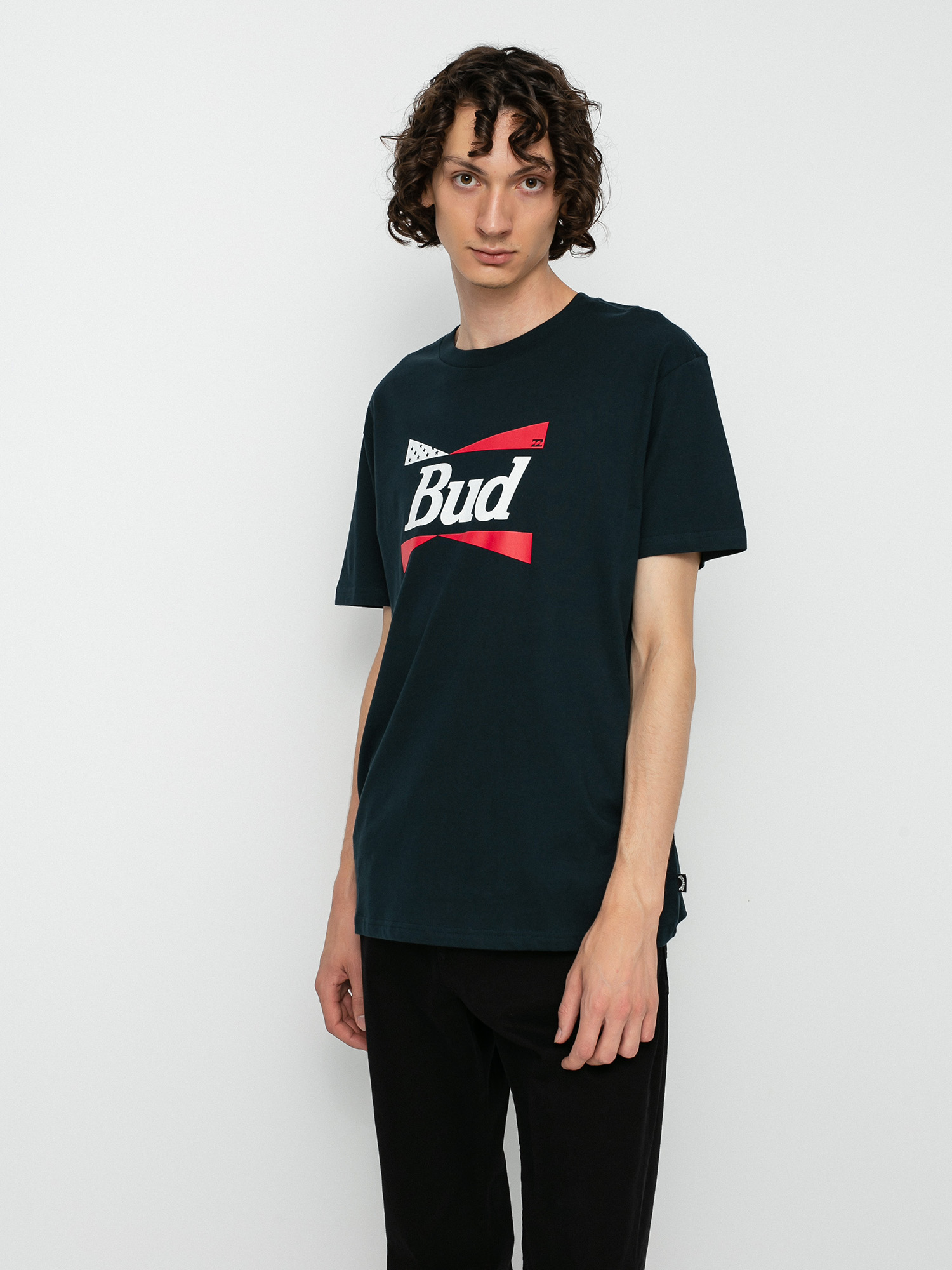 T-shirt Billabong X Budweiser Flag (navy)
