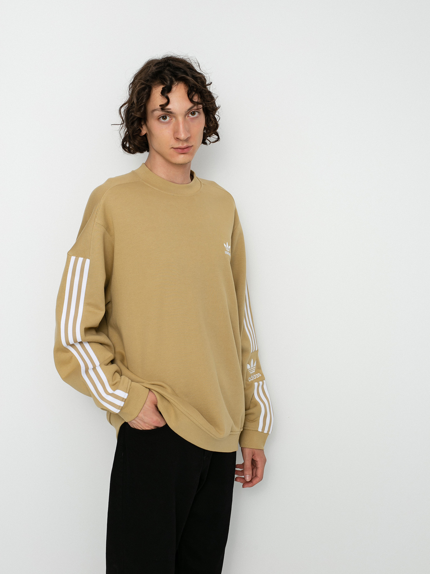 Bluza adidas Originals Lock Up (beiton)