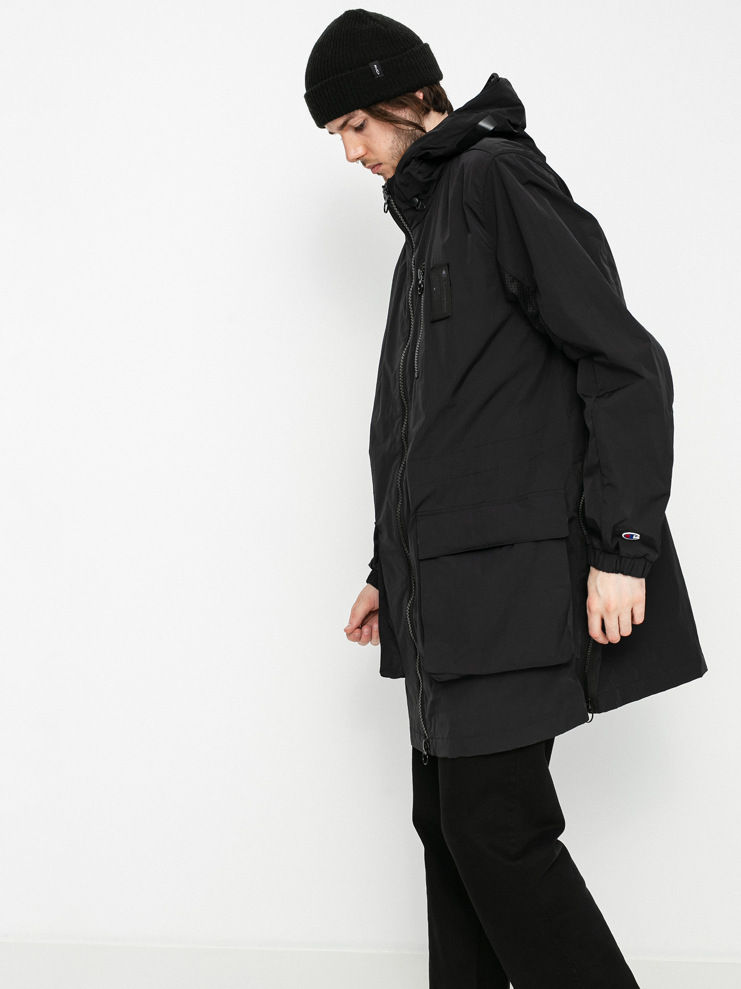 Kurtka Champion Hooded Jacket 214524 (nbk)