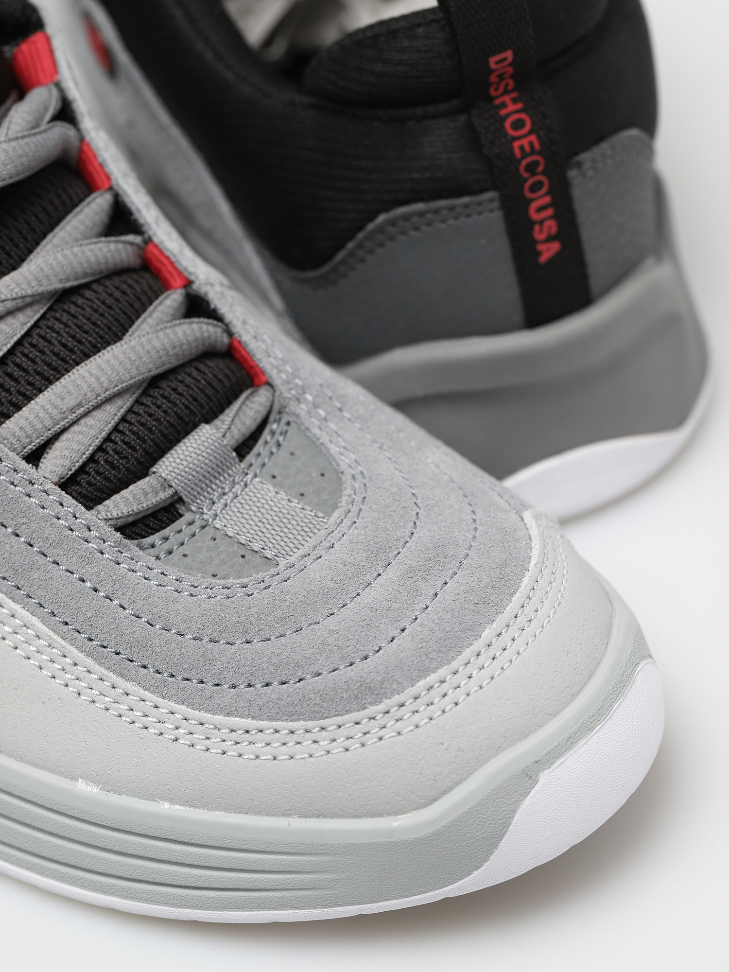 Buty DC Williams Slim (grey/black/red)