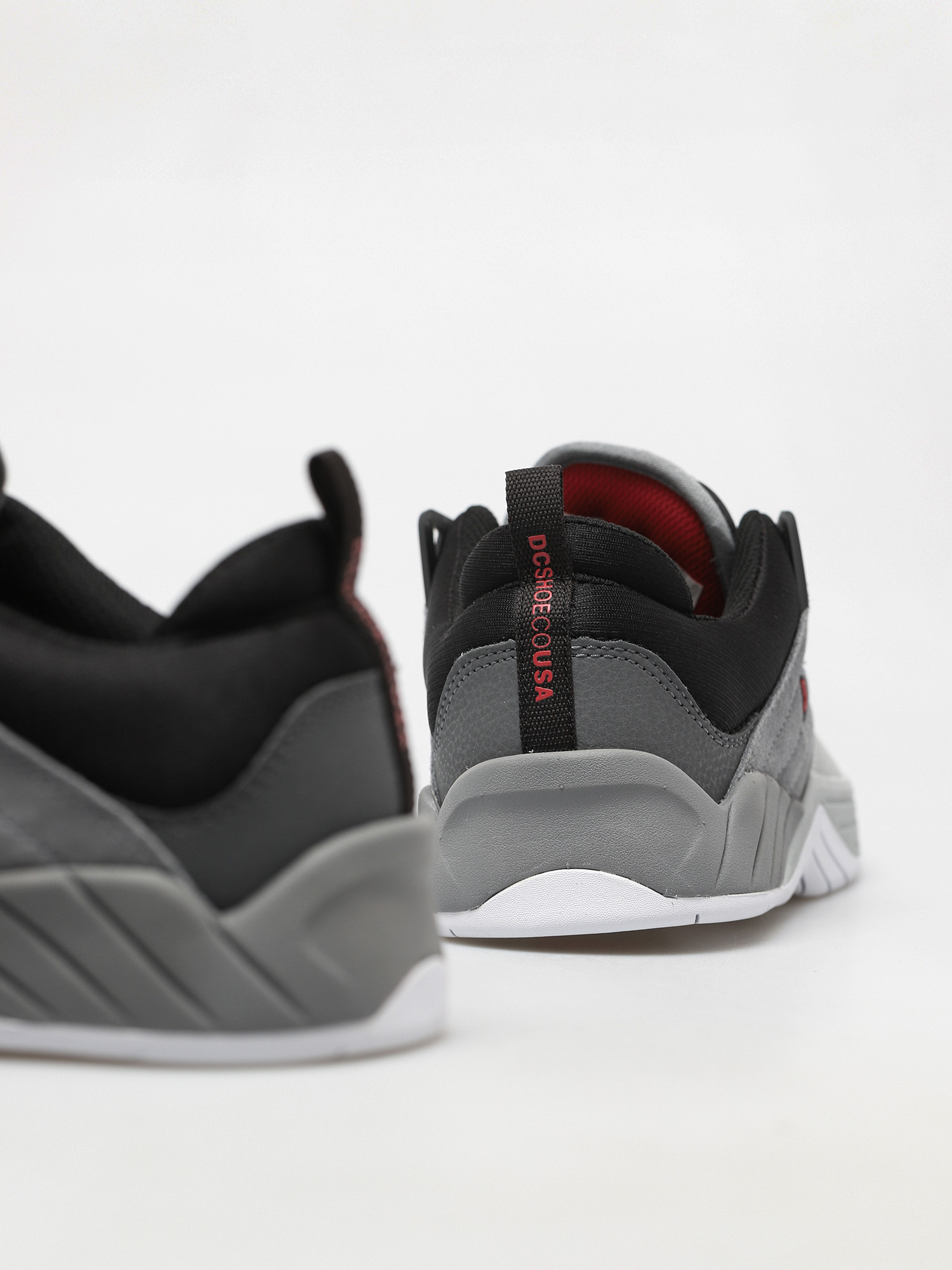 Buty DC Williams Slim (grey/black/red)