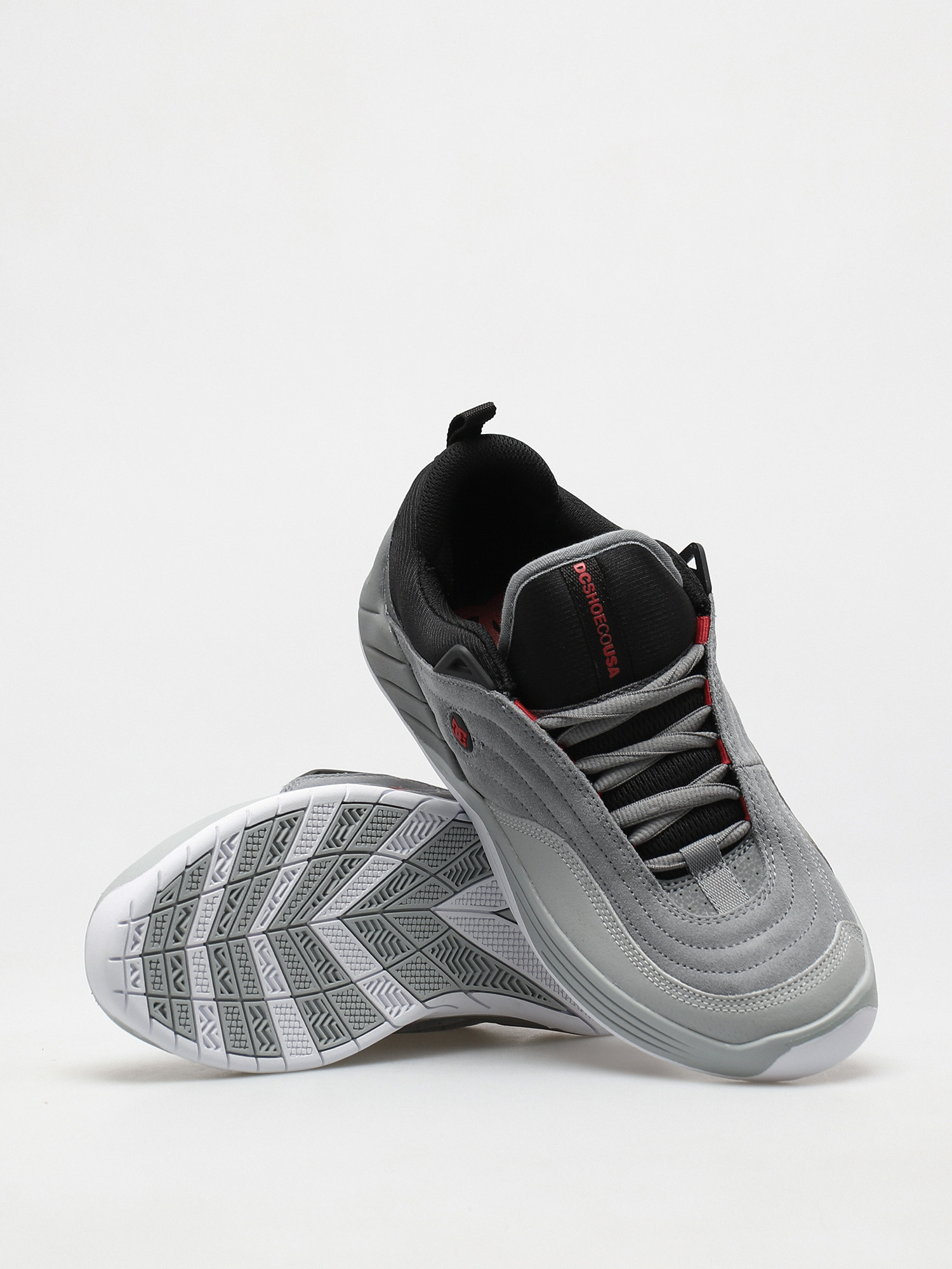 Buty DC Williams Slim (grey/black/red)