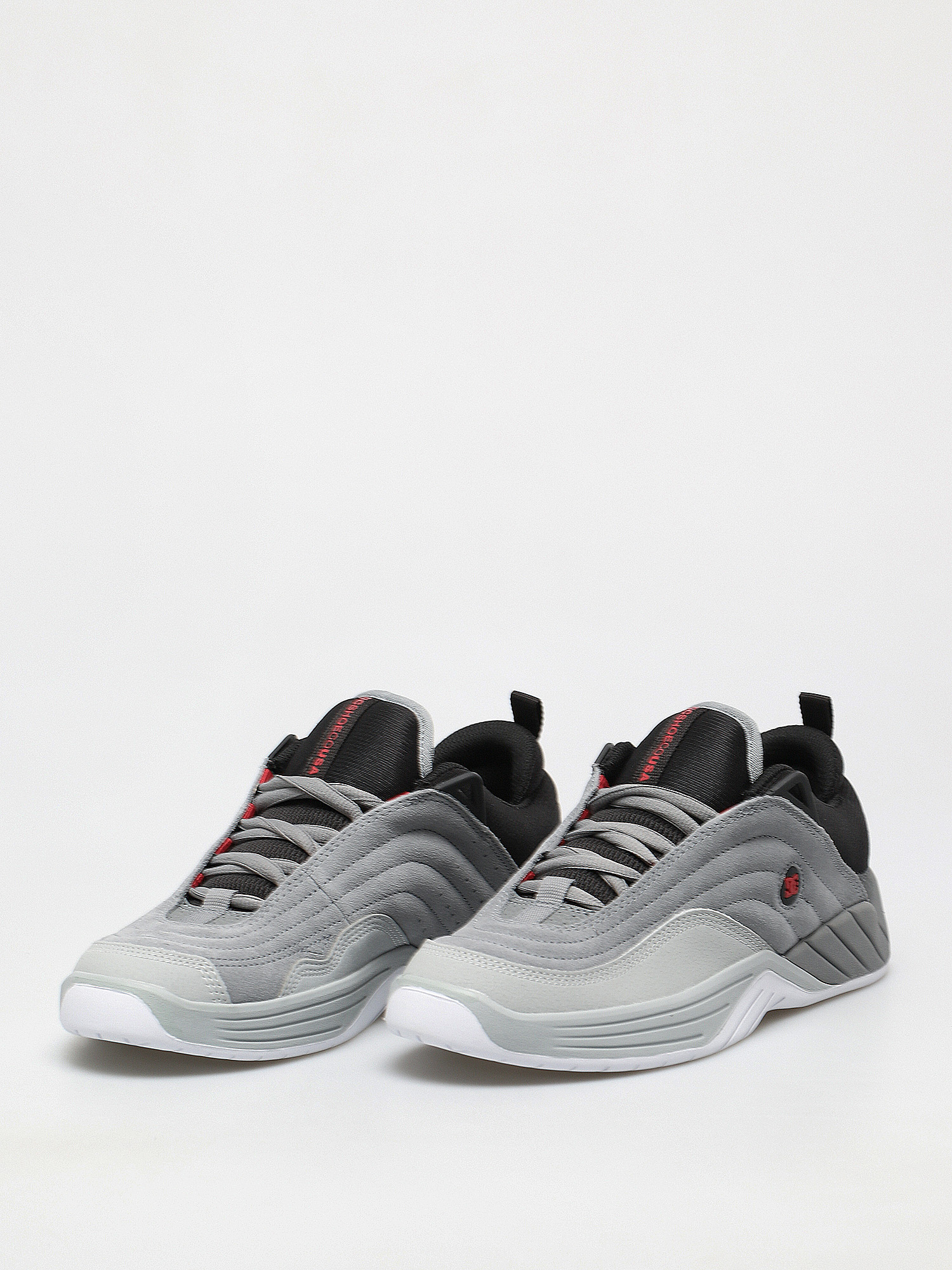 Buty DC Williams Slim (grey/black/red)