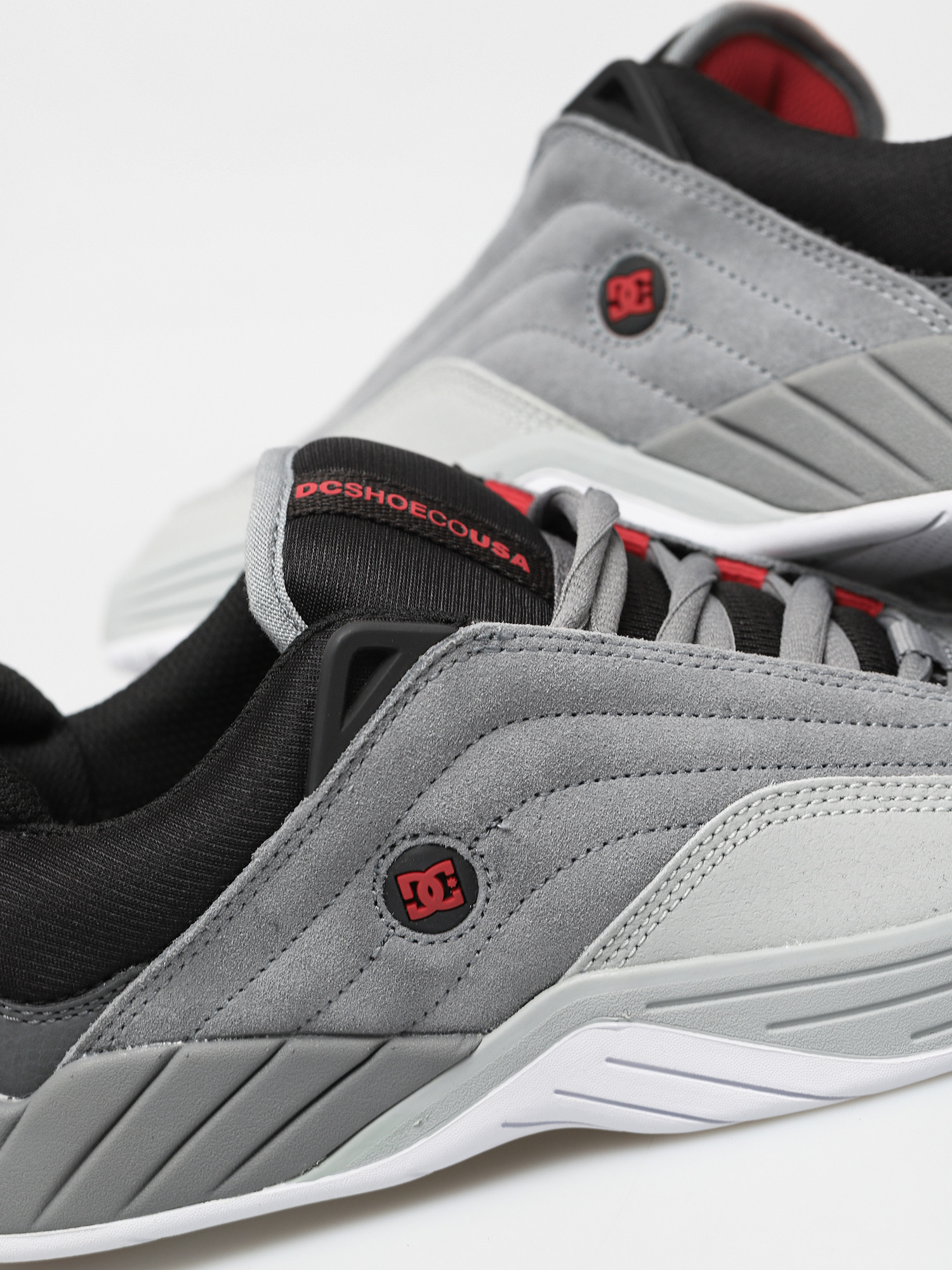 Buty DC Williams Slim (grey/black/red)