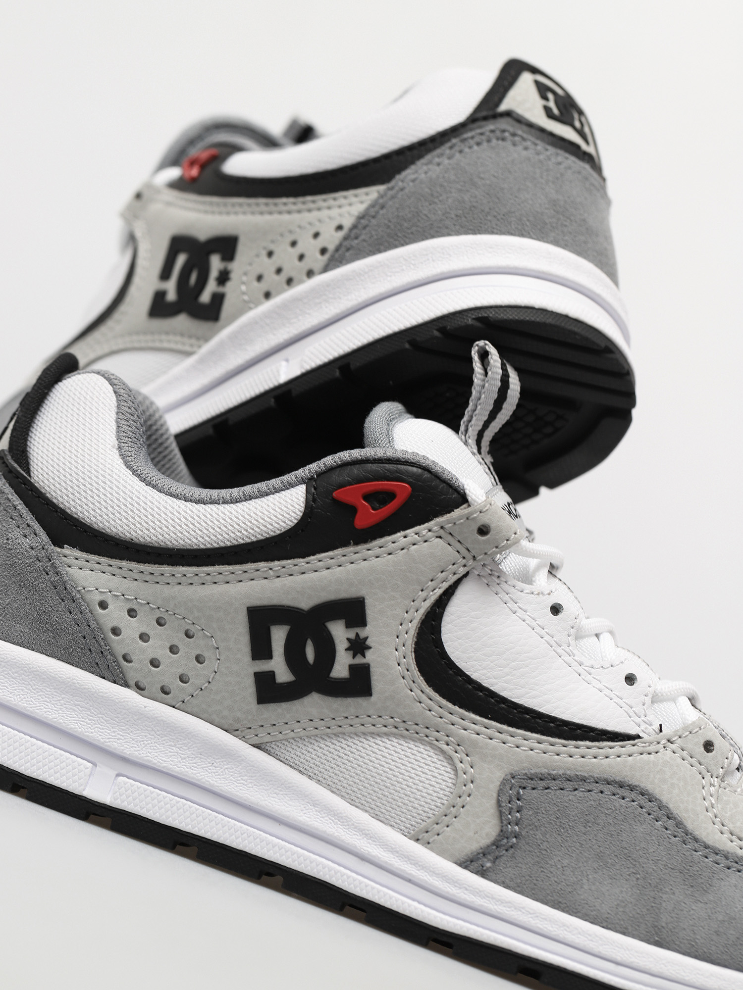 Buty DC Kalis Lite (white/armor/athletic red)