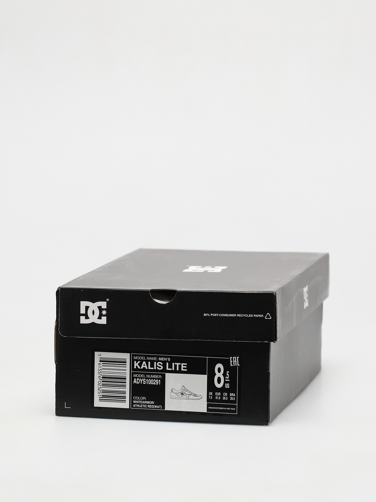 Buty DC Kalis Lite (white/armor/athletic red)