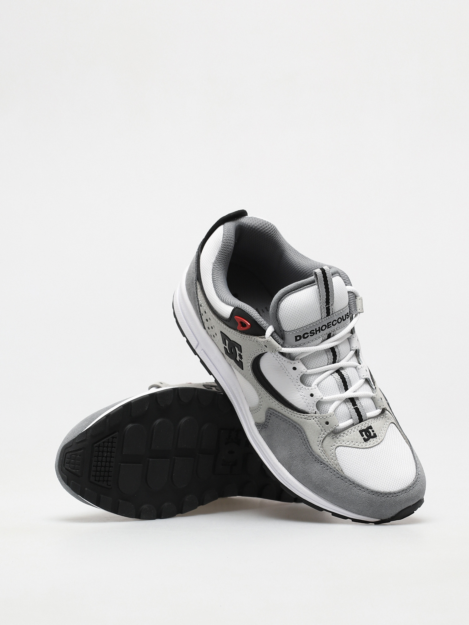 Buty DC Kalis Lite (white/armor/athletic red)