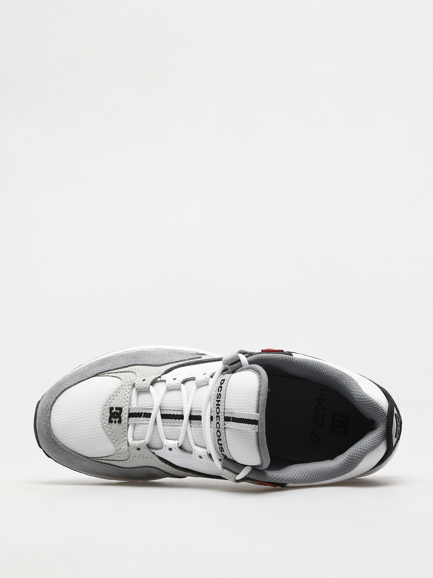Buty DC Kalis Lite (white/armor/athletic red)
