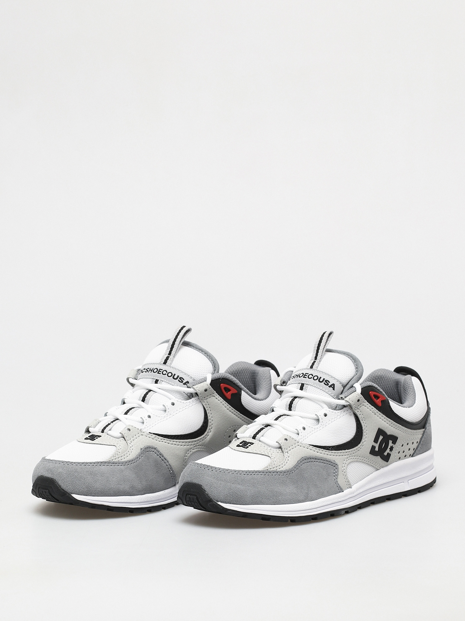 Buty DC Kalis Lite (white/armor/athletic red)