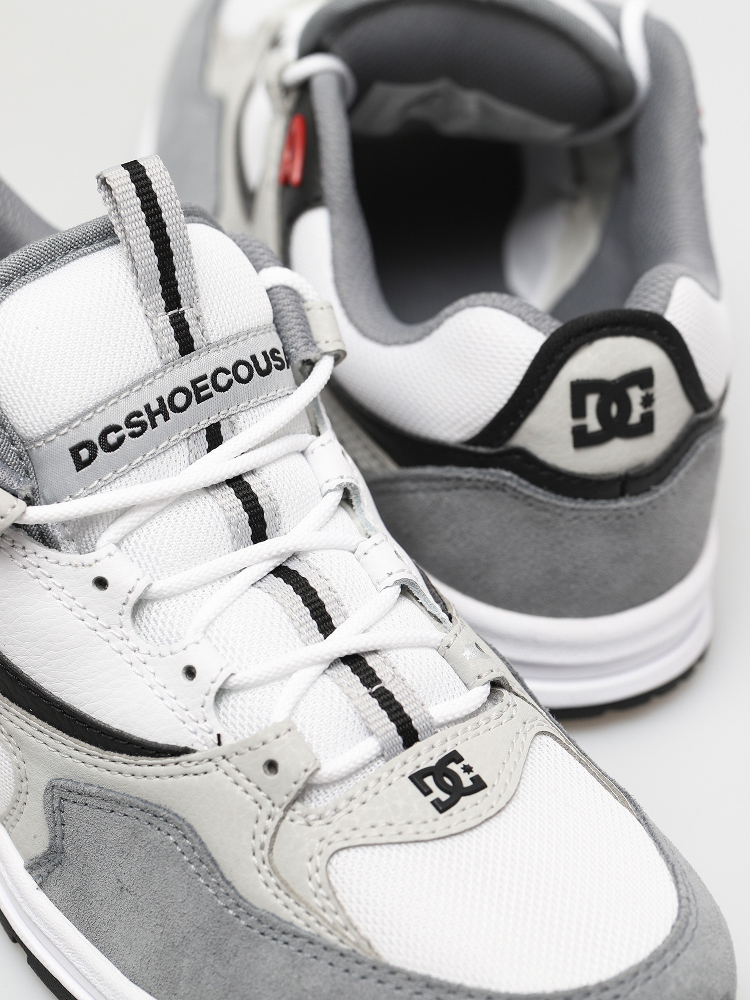 Buty DC Kalis Lite (white/armor/athletic red)