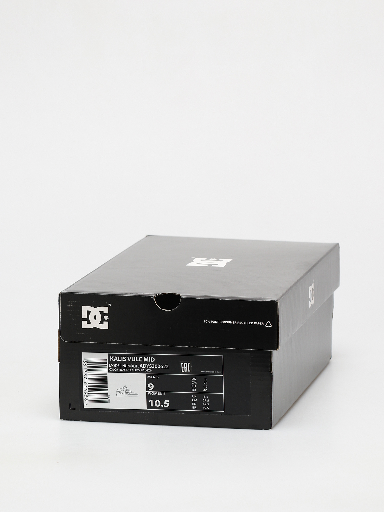 Buty DC Kalis Vulc Mid (black/black/gum)