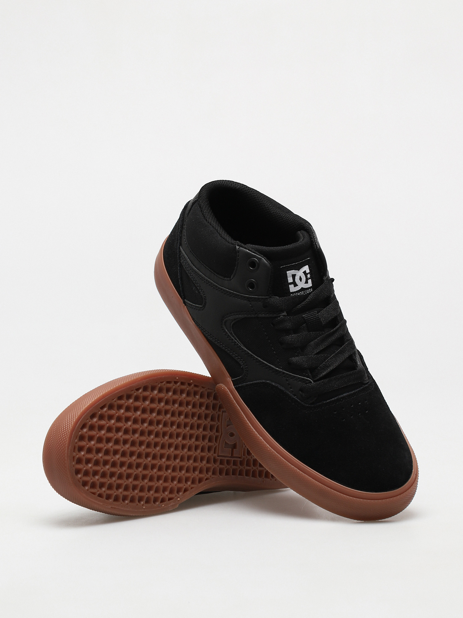 Buty DC Kalis Vulc Mid (black/black/gum)