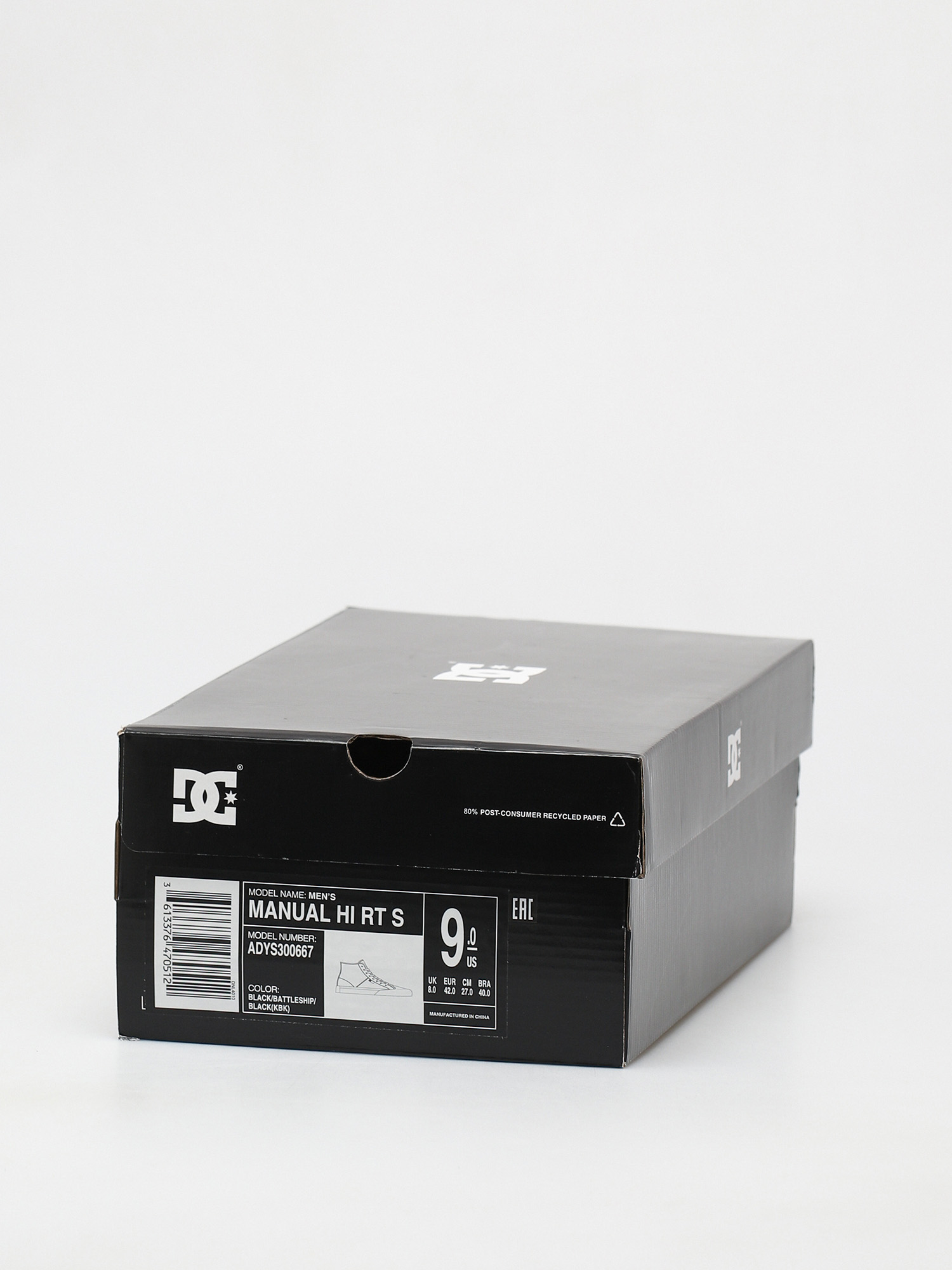 Buty DC Manual Hi Rt S (black/battleship/black)