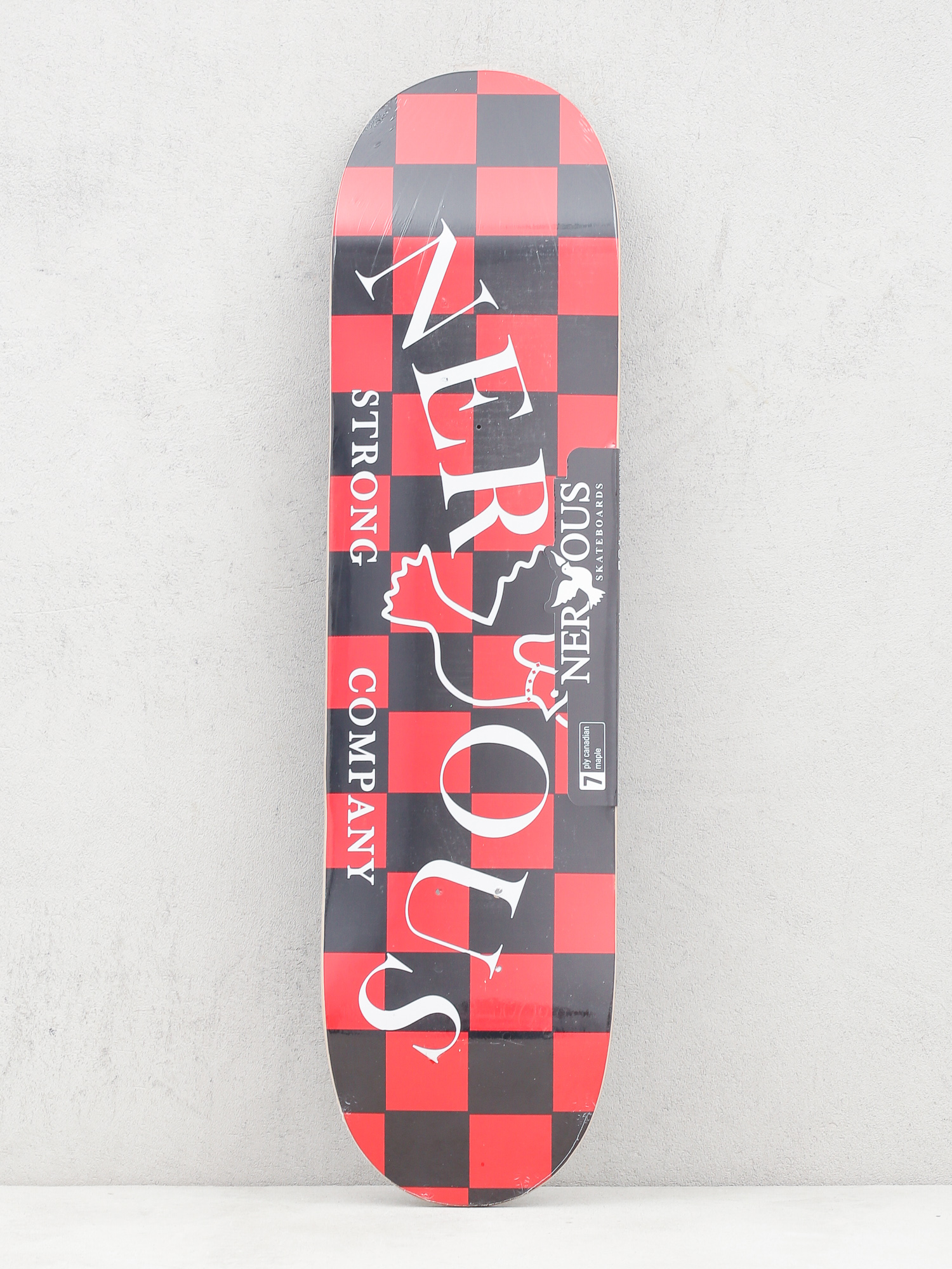 Deck Nervous Checker (red)