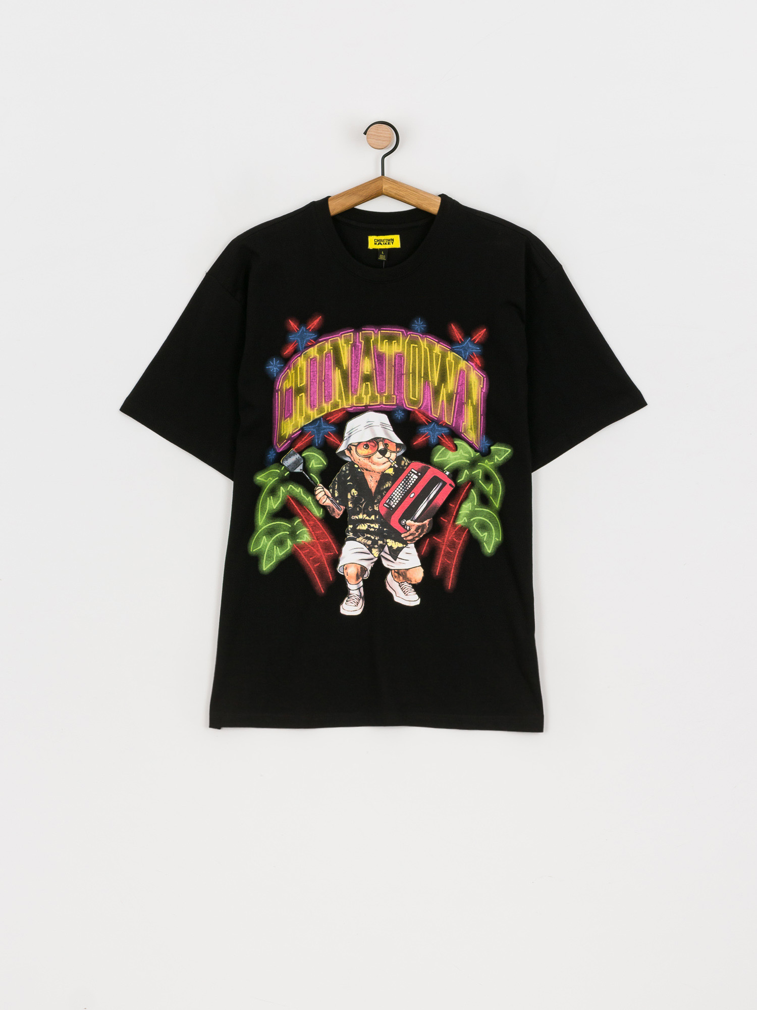T-shirt Chinatown Market Cabo Bear Arc (black)