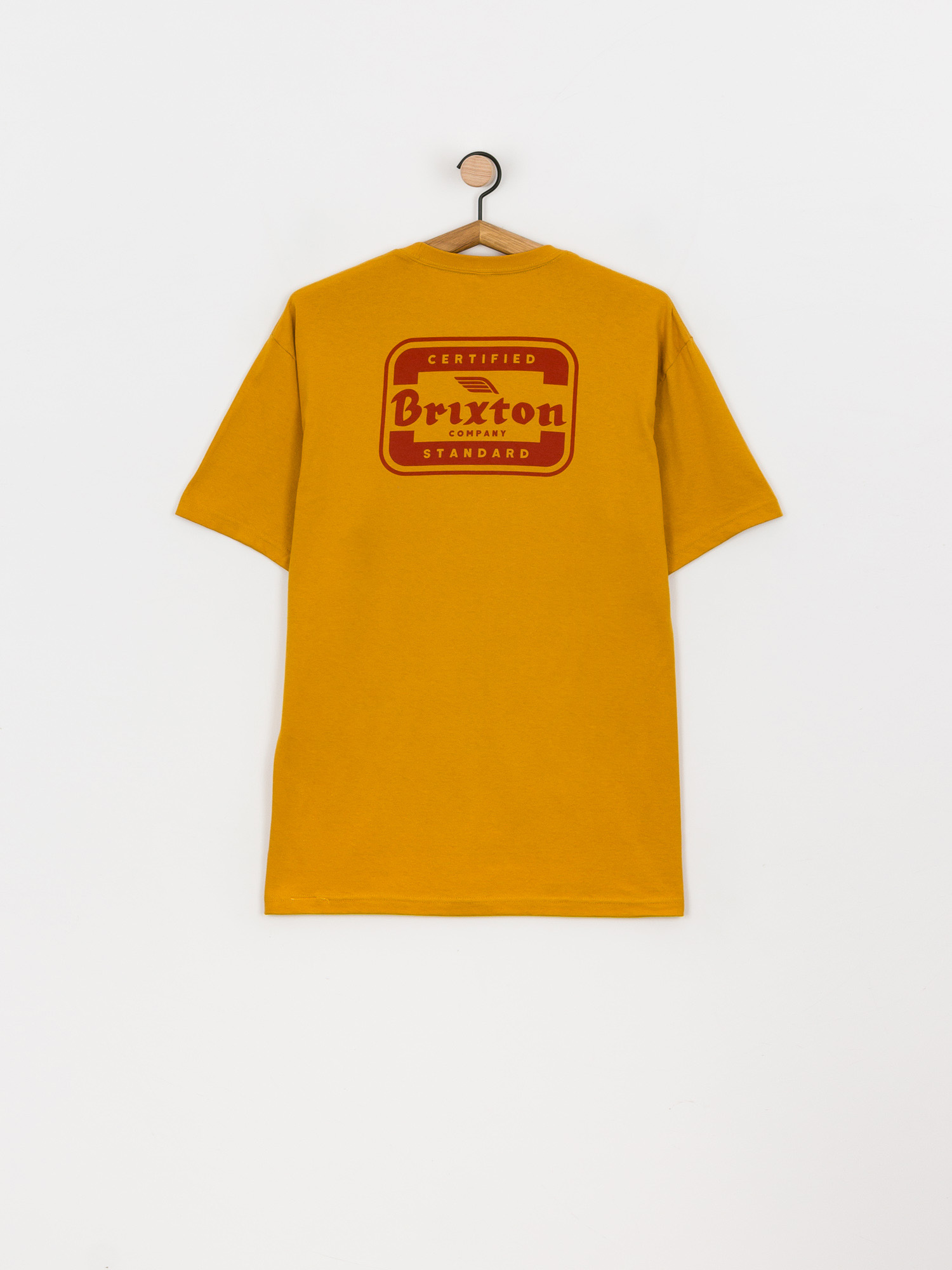 T-shirt Brixton Quill (antique gold)