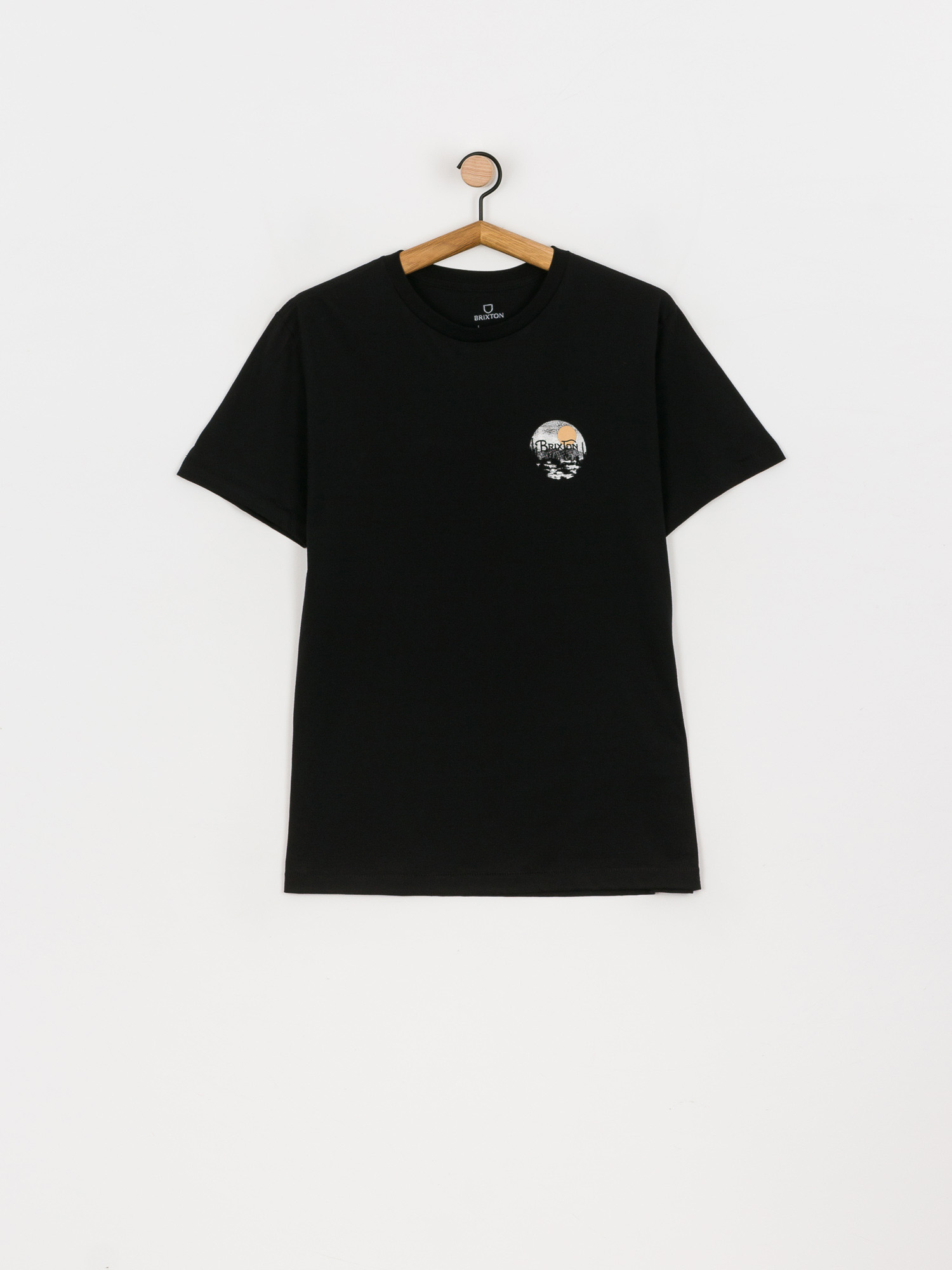 T-shirt Brixton Wheeler II (black/blonde)