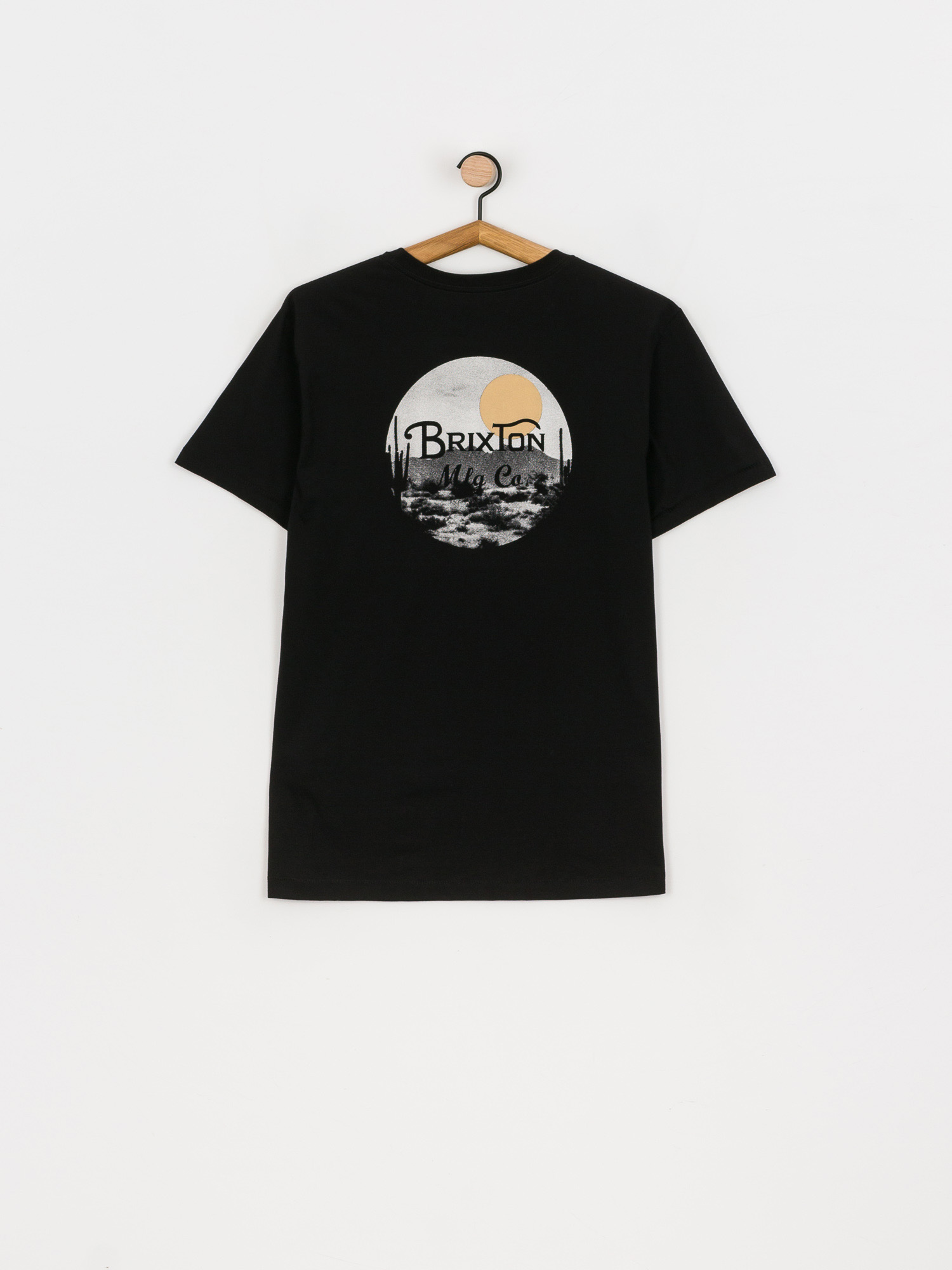 T-shirt Brixton Wheeler II (black/blonde)