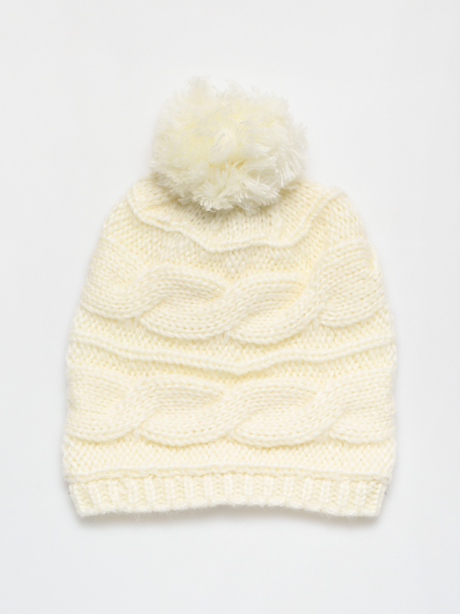 Czapka zimowa Volcom Leaf Beanie Wmn (white)