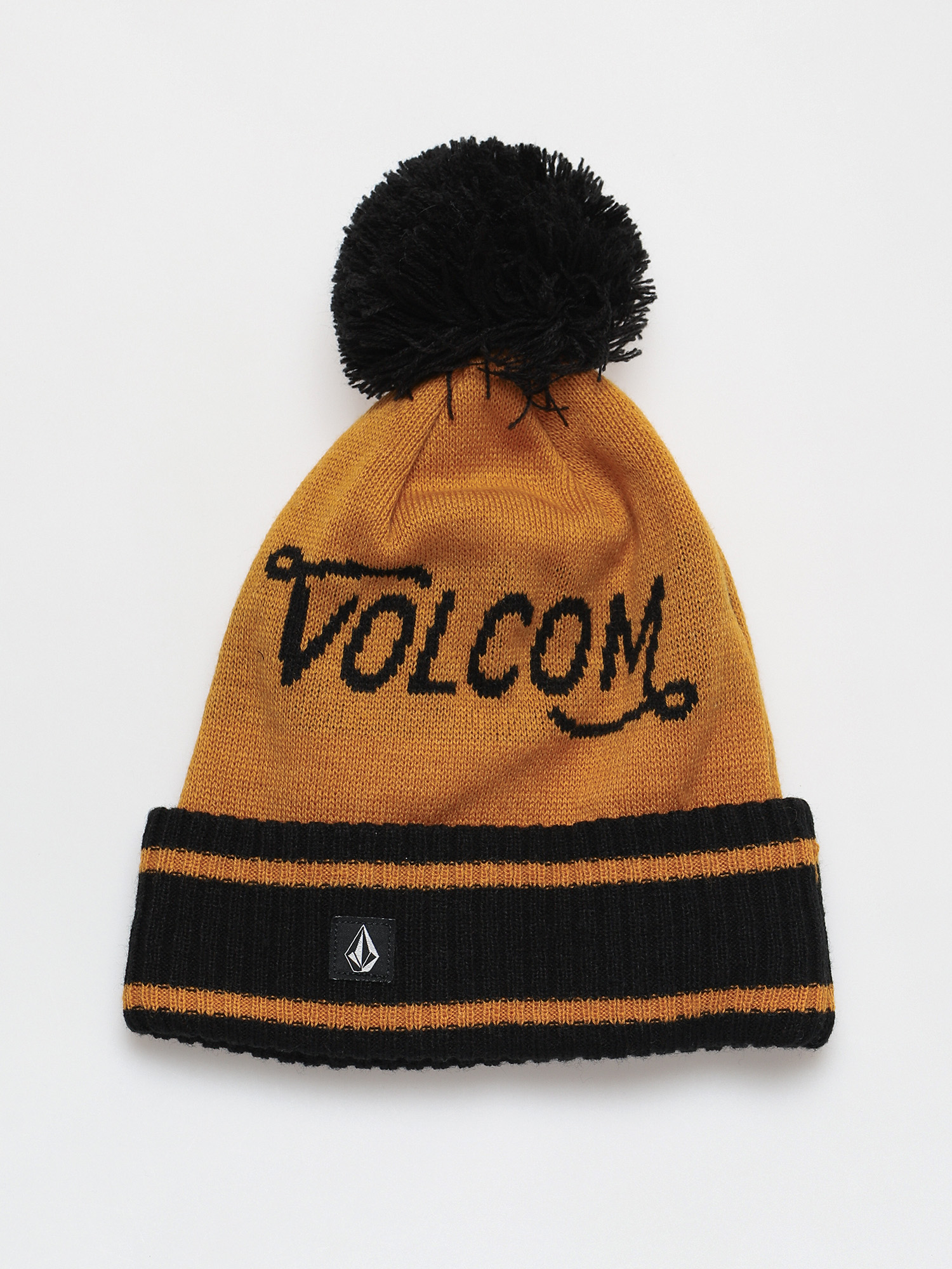 Czapka zimowa Volcom Script Beanie Wmn (resin gold)