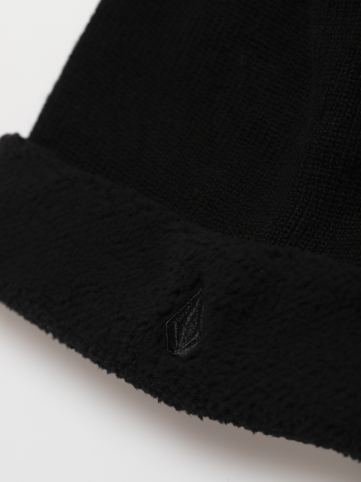 Czapka zimowa Volcom Fleece Cuff Beanie Wmn (black)