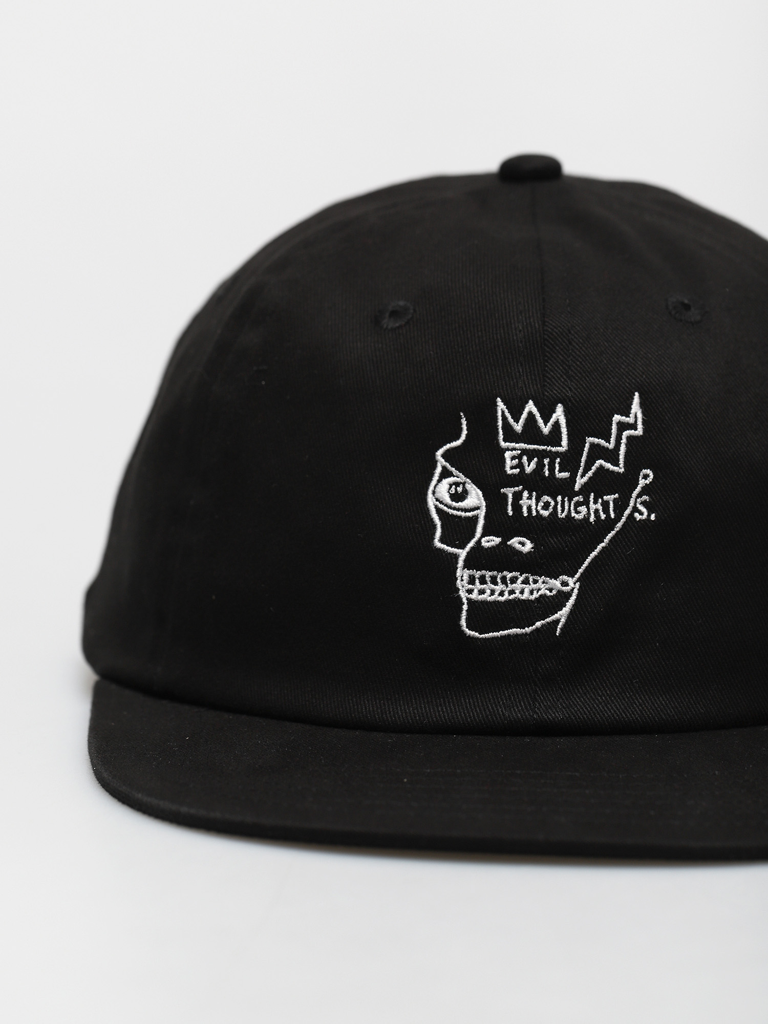 Czapka z daszkiem DC X Basquiat Evil Thoughts (black)