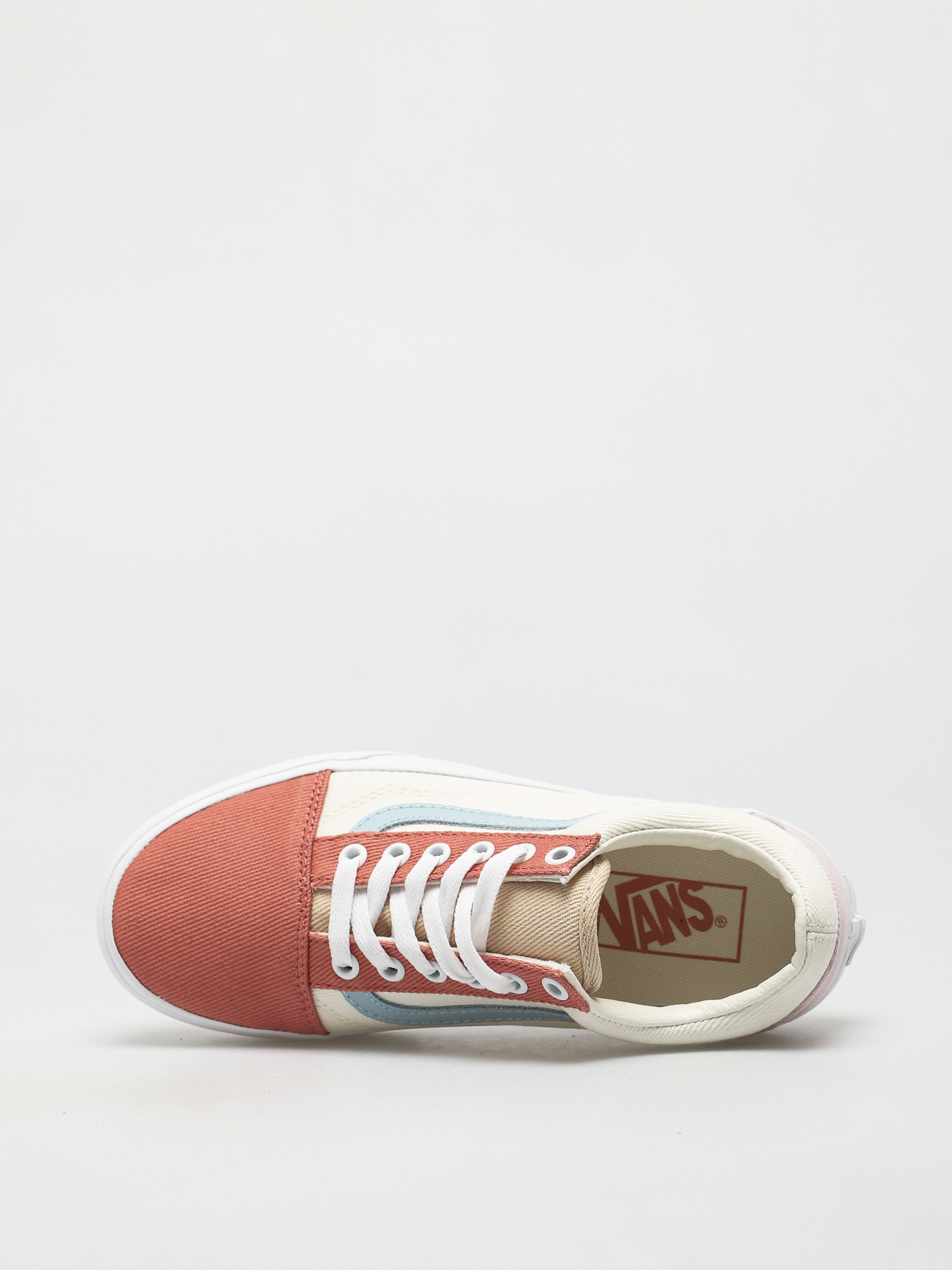 Buty Vans Old Skool Platform (twill/pastel block/trwht)