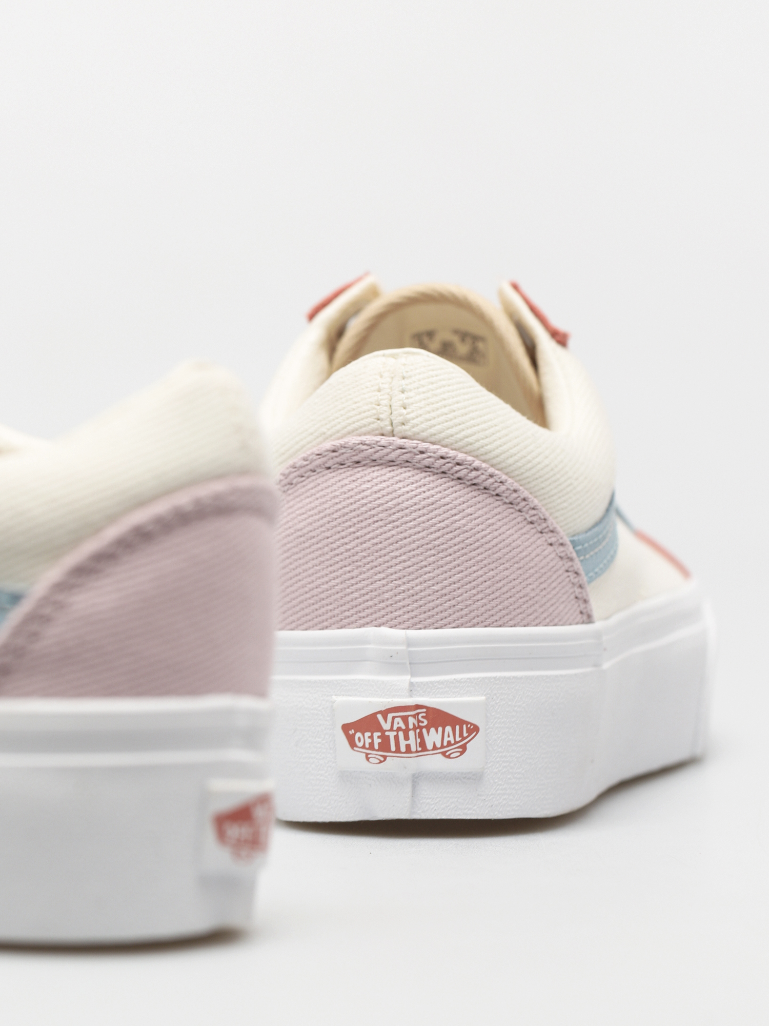 Buty Vans Old Skool Platform (twill/pastel block/trwht)