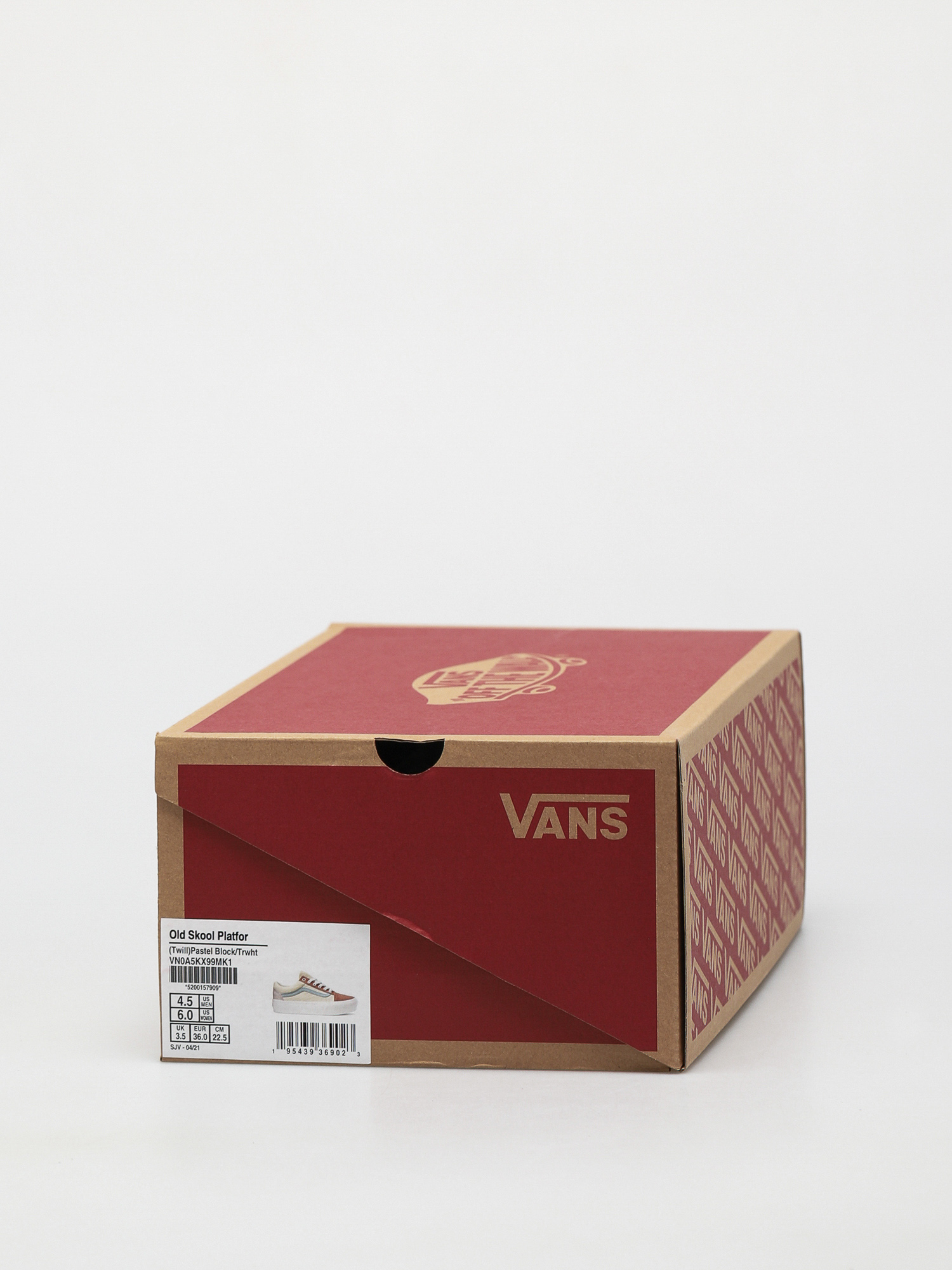 Buty Vans Old Skool Platform (twill/pastel block/trwht)