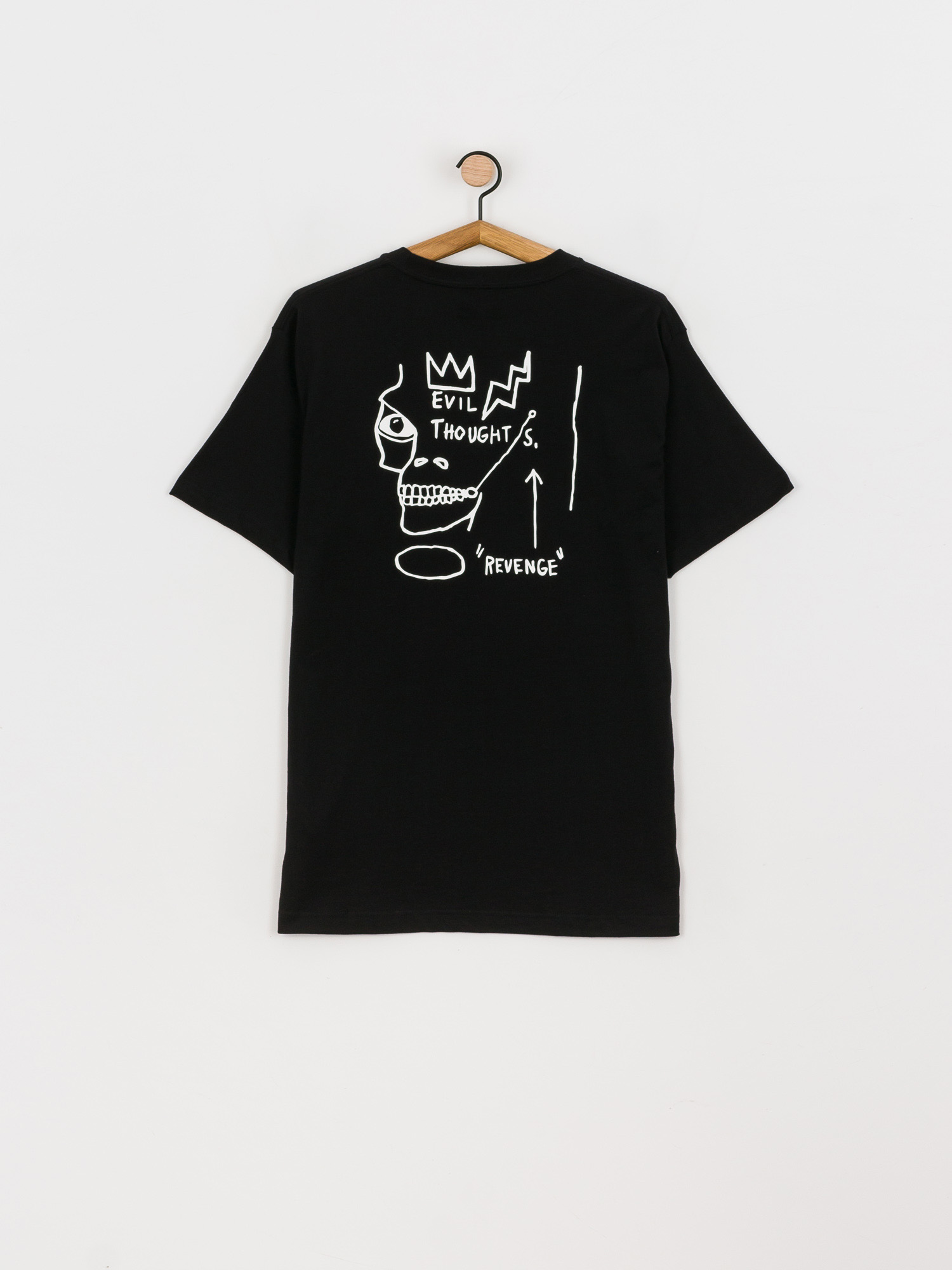 T-shirt DC X Basquiat Evil Thoughts (black)