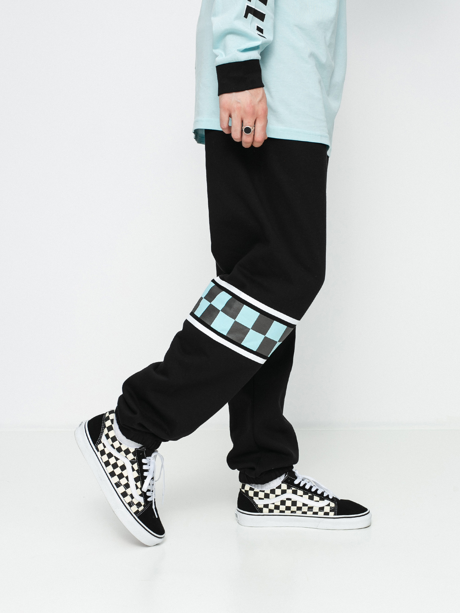 Spodnie Vans X Se Bikes Relaxed Fleece (se bikes/black)
