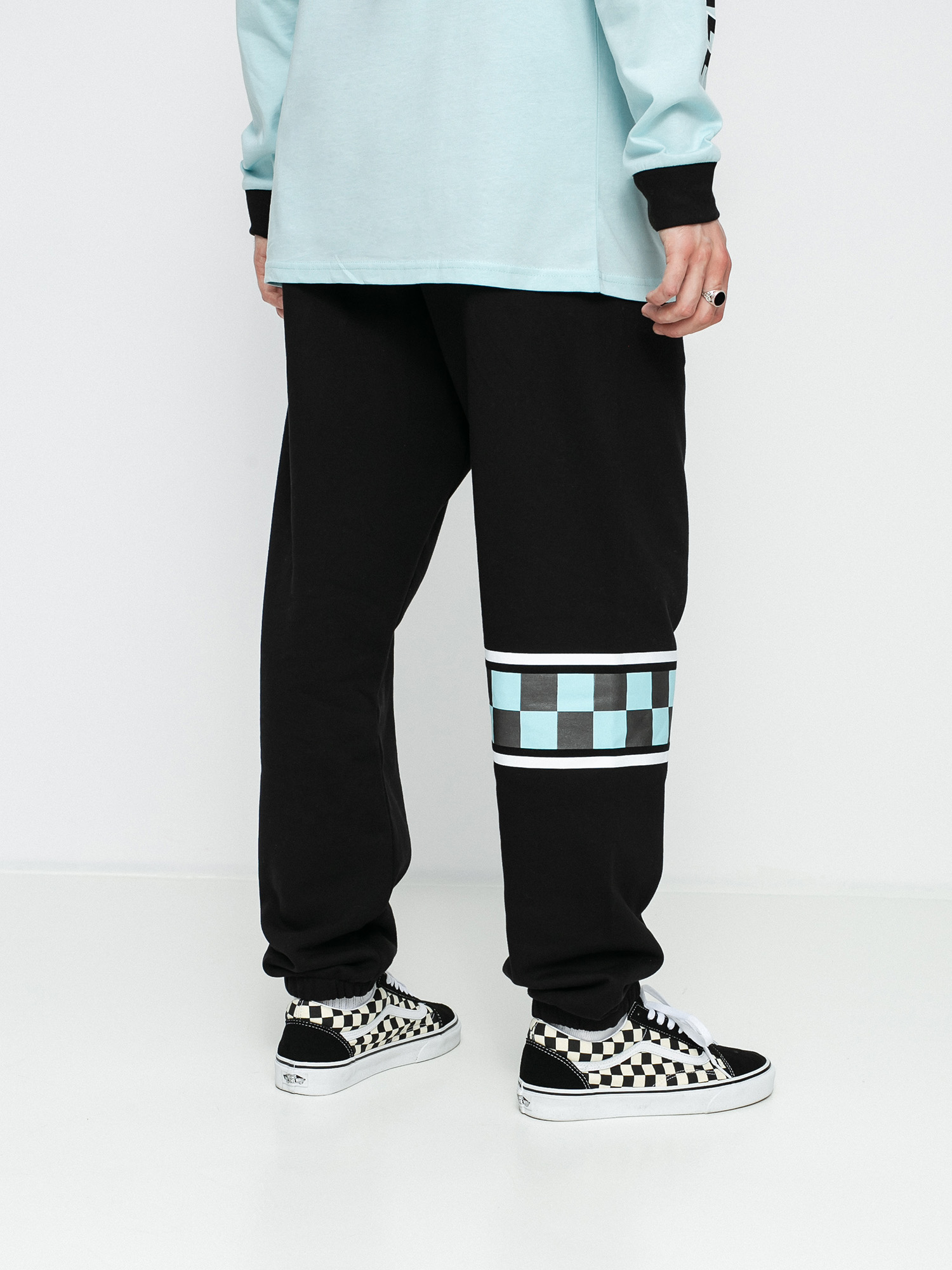 Spodnie Vans X Se Bikes Relaxed Fleece (se bikes/black)