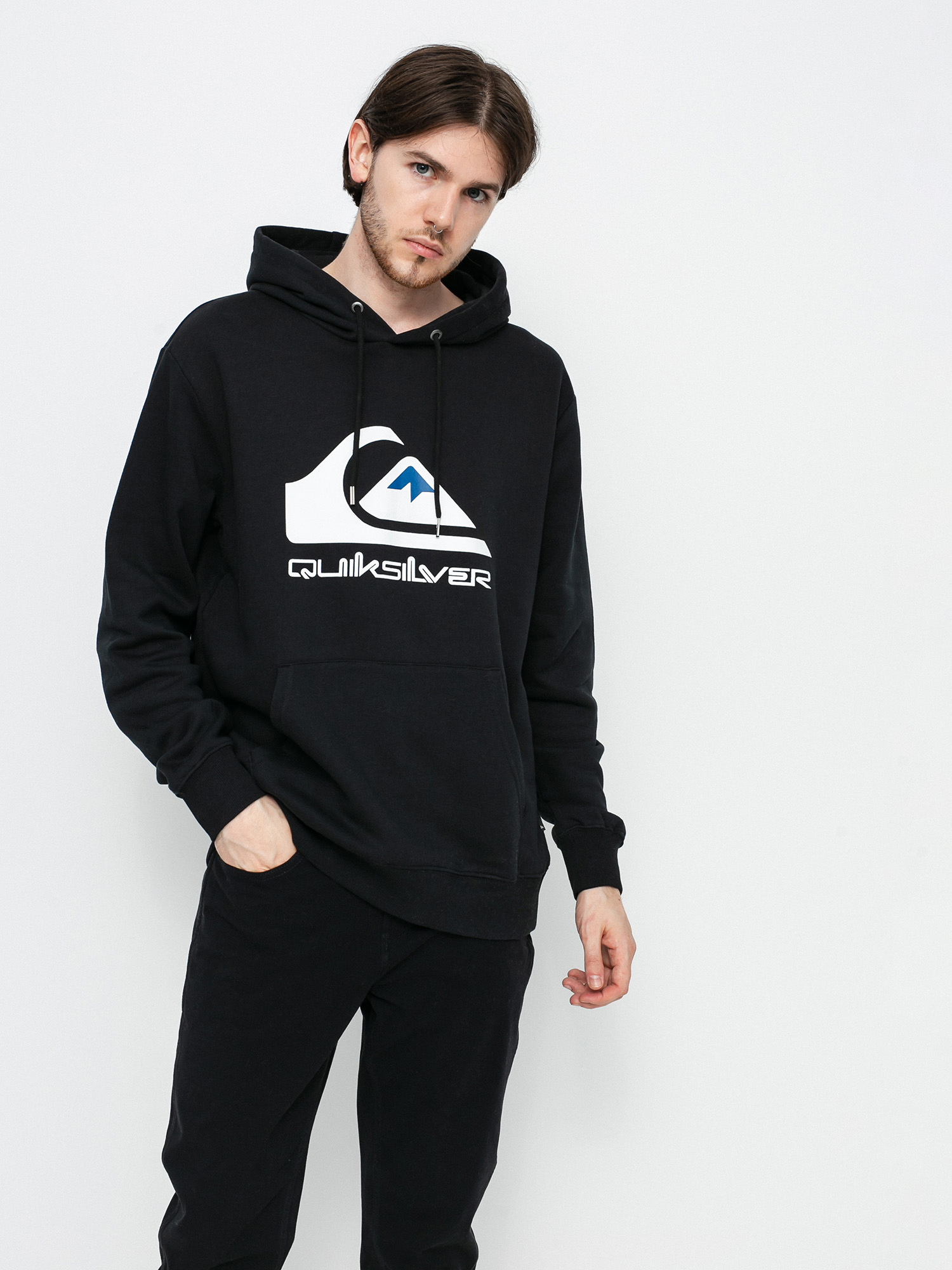 Bluza z kapturem Quiksilver Big Logo HD (black)