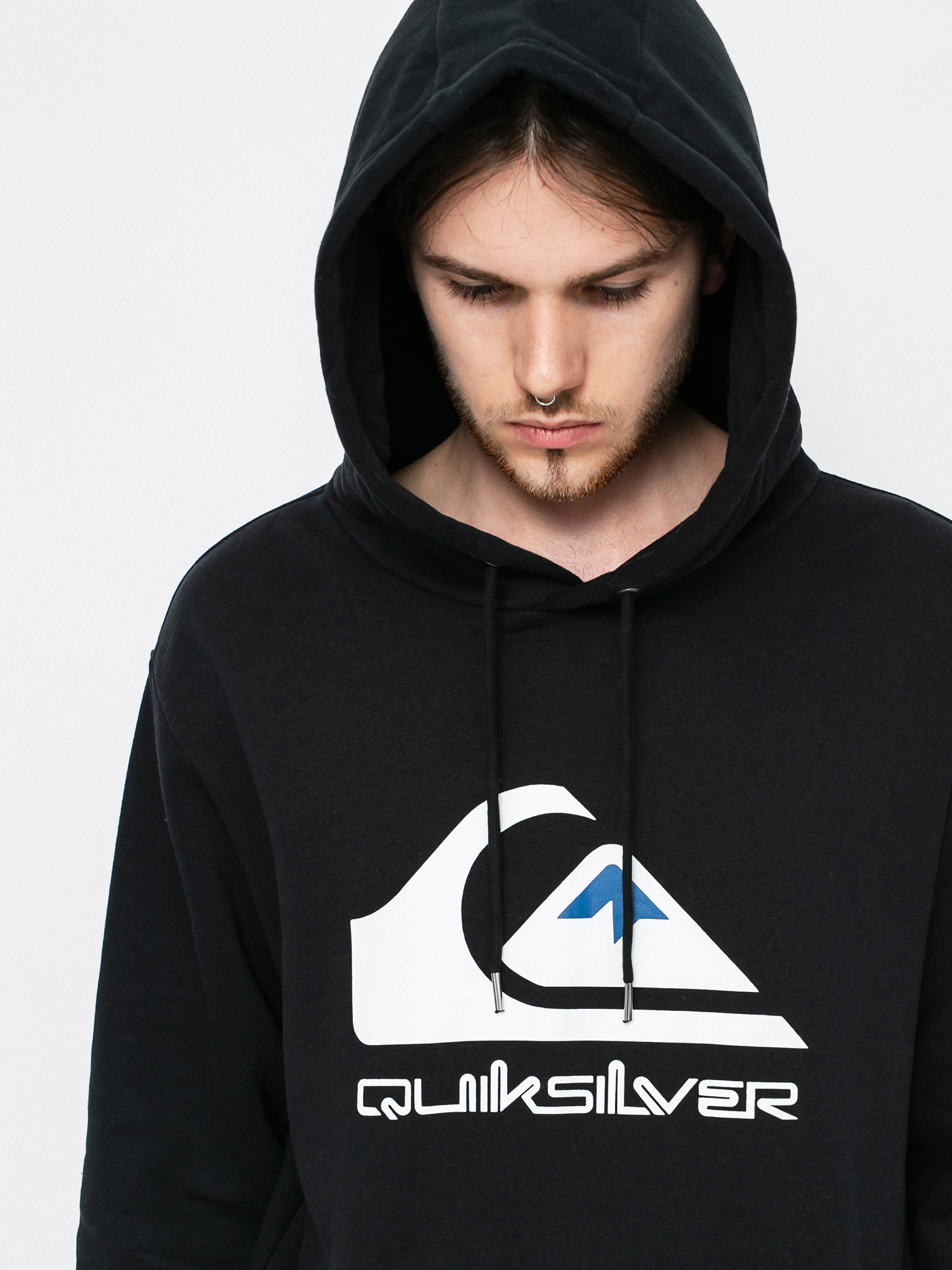 Bluza z kapturem Quiksilver Big Logo HD (black)