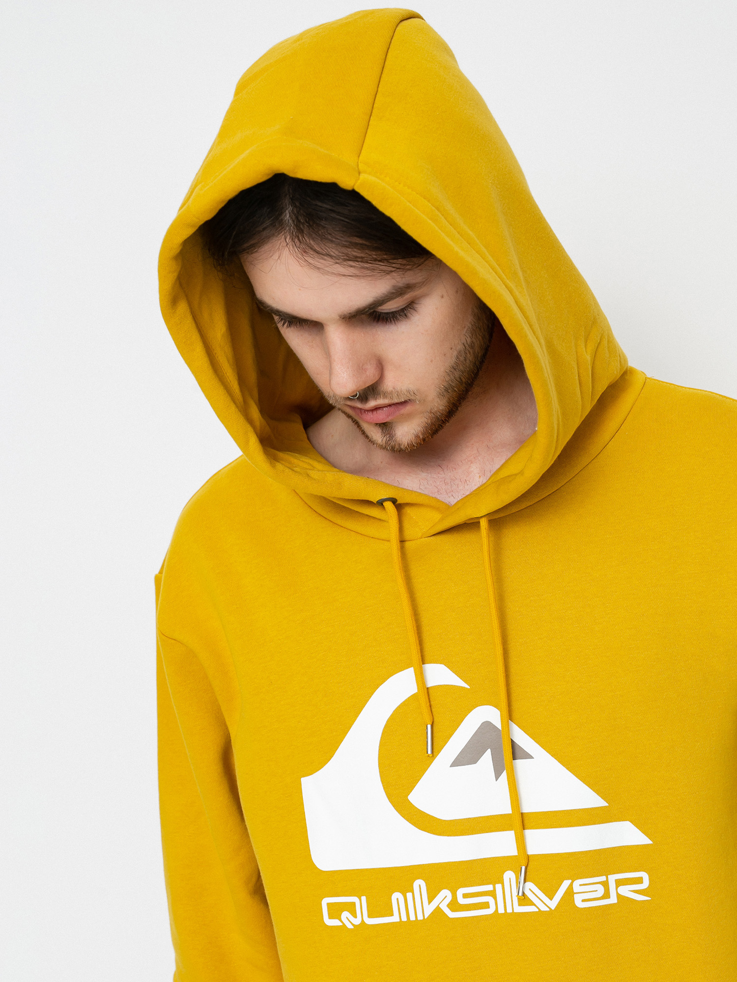 Bluza z kapturem Quiksilver Big Logo HD (nugget gold)