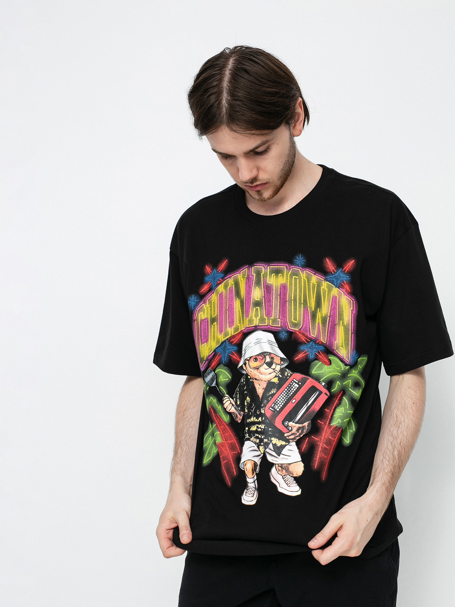 T-shirt Chinatown Market Cabo Bear Arc (black)