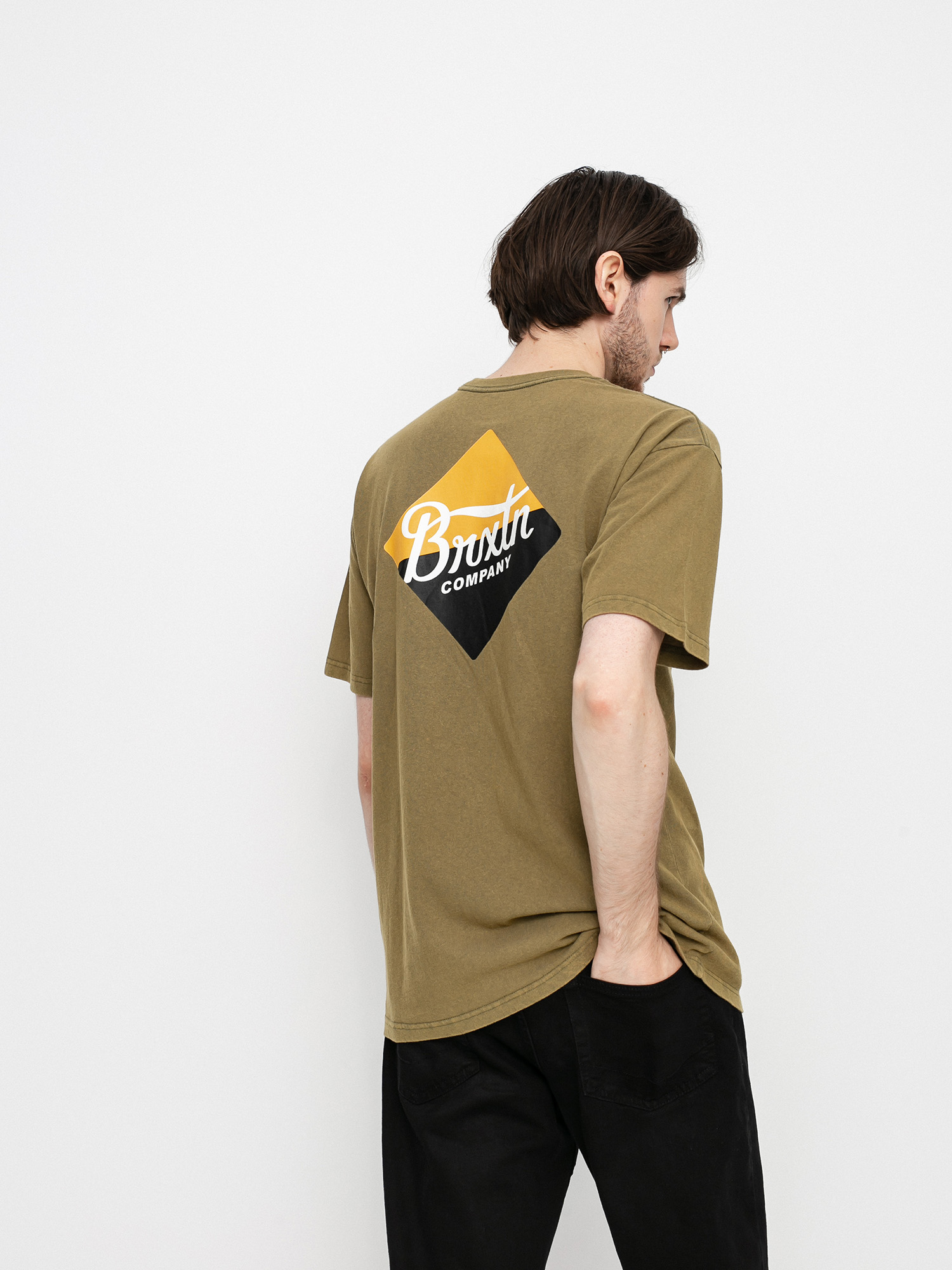 T-shirt Brixton Covet (military olive)