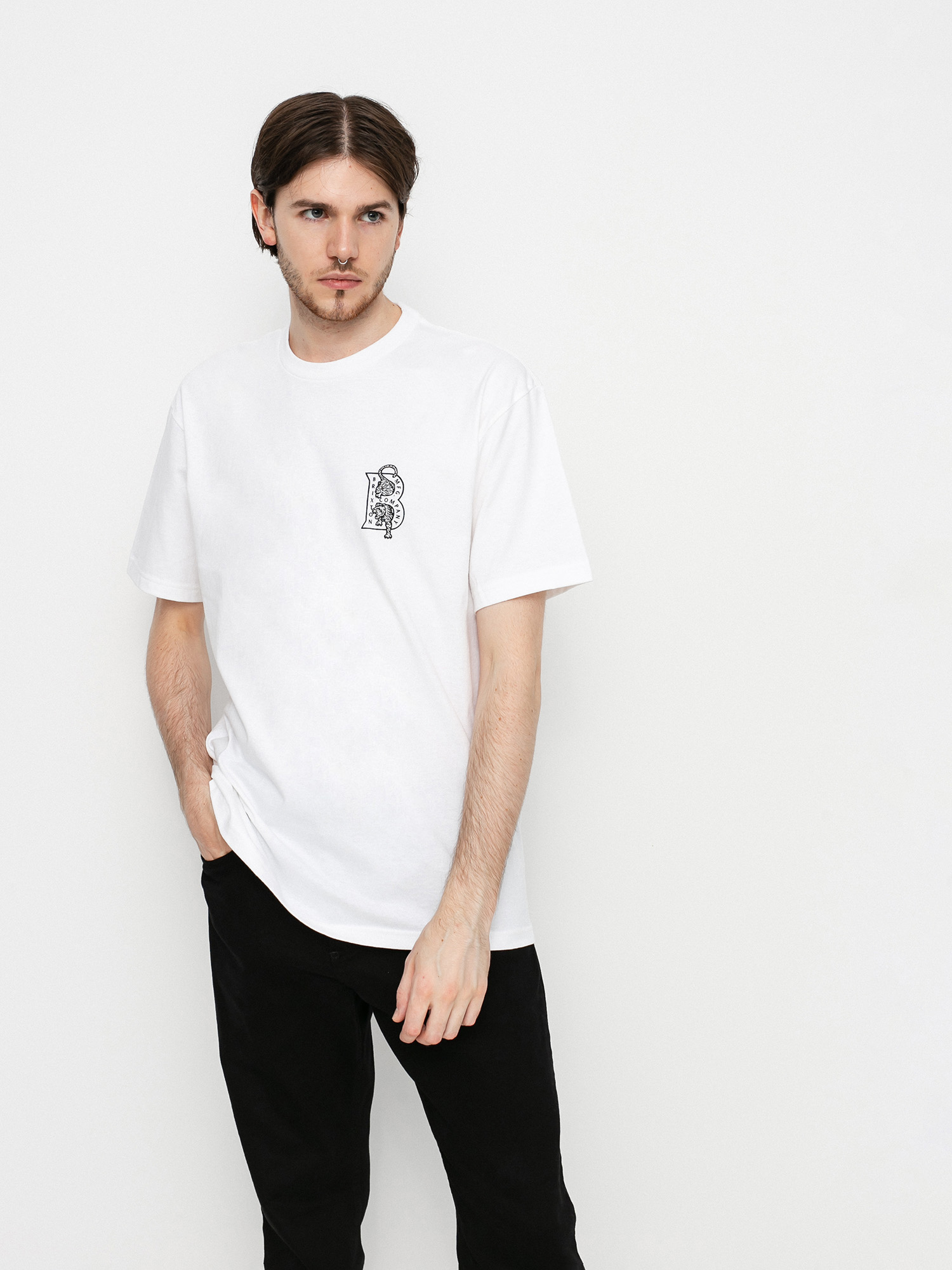 T-shirt Brixton Crawler (white)