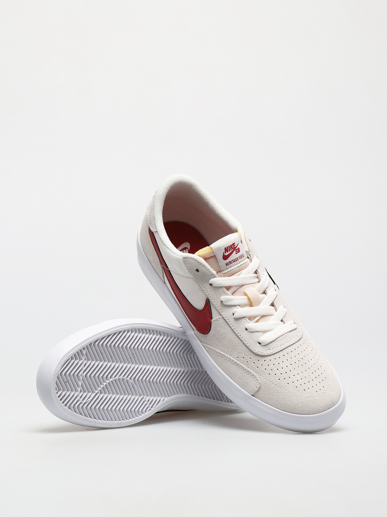 Buty Nike SB Heritage Vulc (summit white/gym red summit white white)
