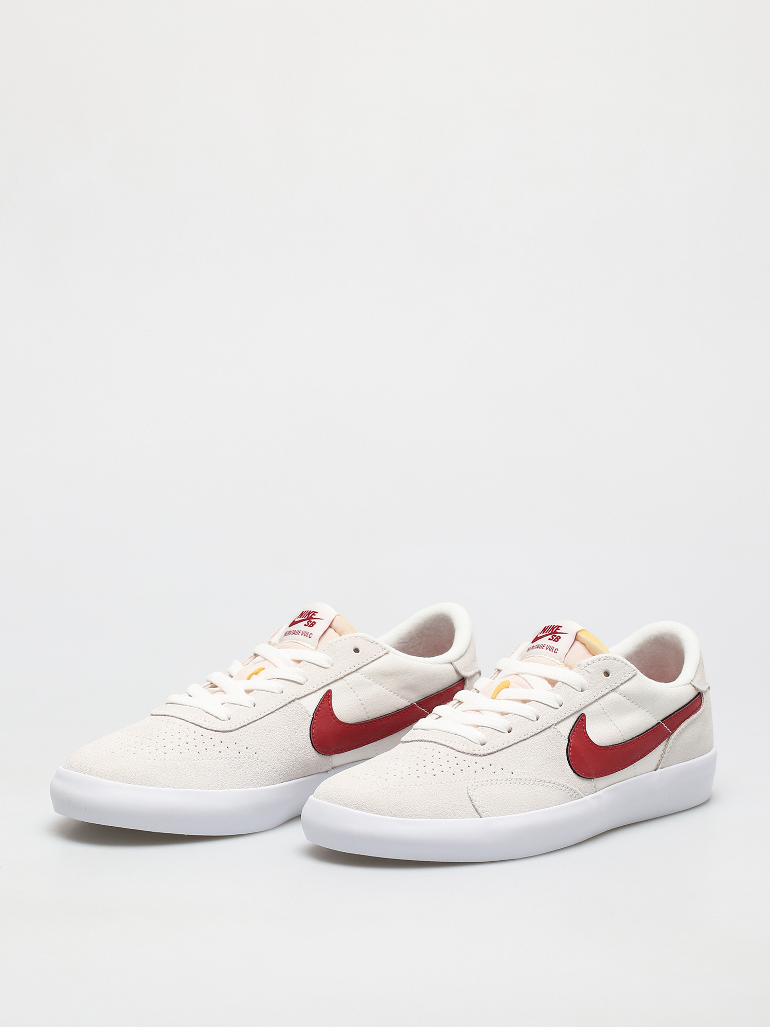 Buty Nike SB Heritage Vulc (summit white/gym red summit white white)
