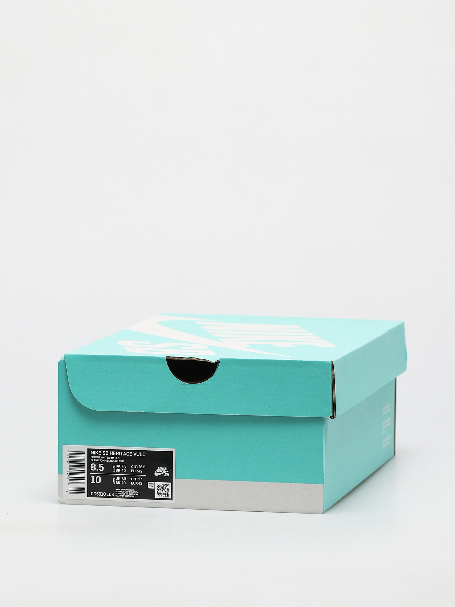 Buty Nike SB Heritage Vulc (summit white/gym red summit white white)