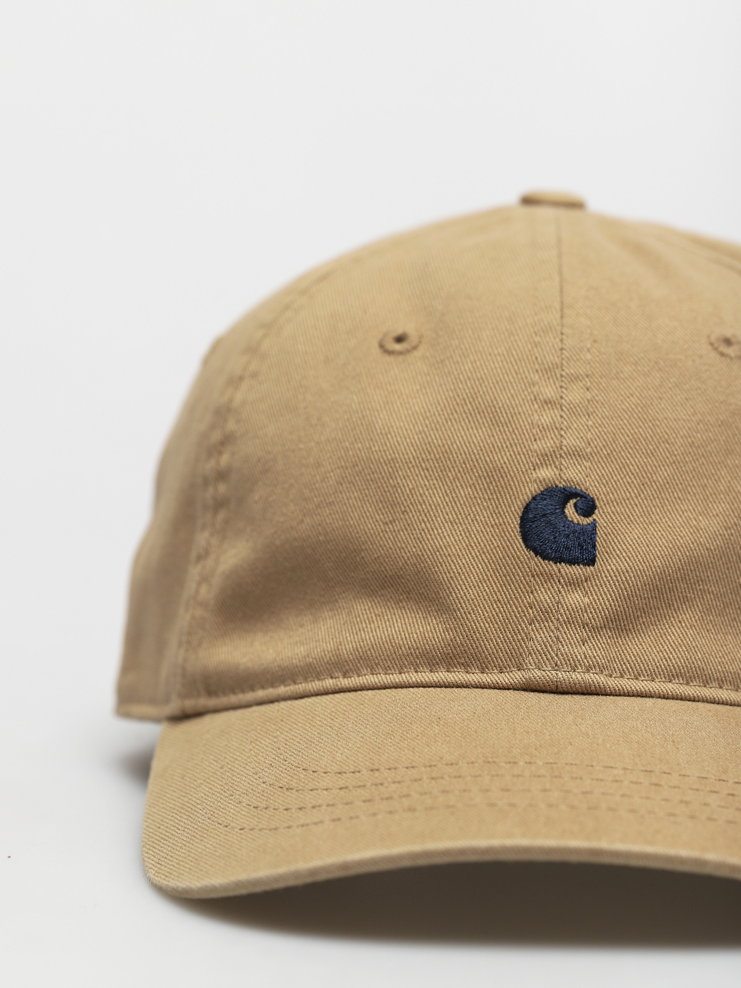 Czapka z daszkiem Carhartt WIP Madison Logo (leather/dark navy)