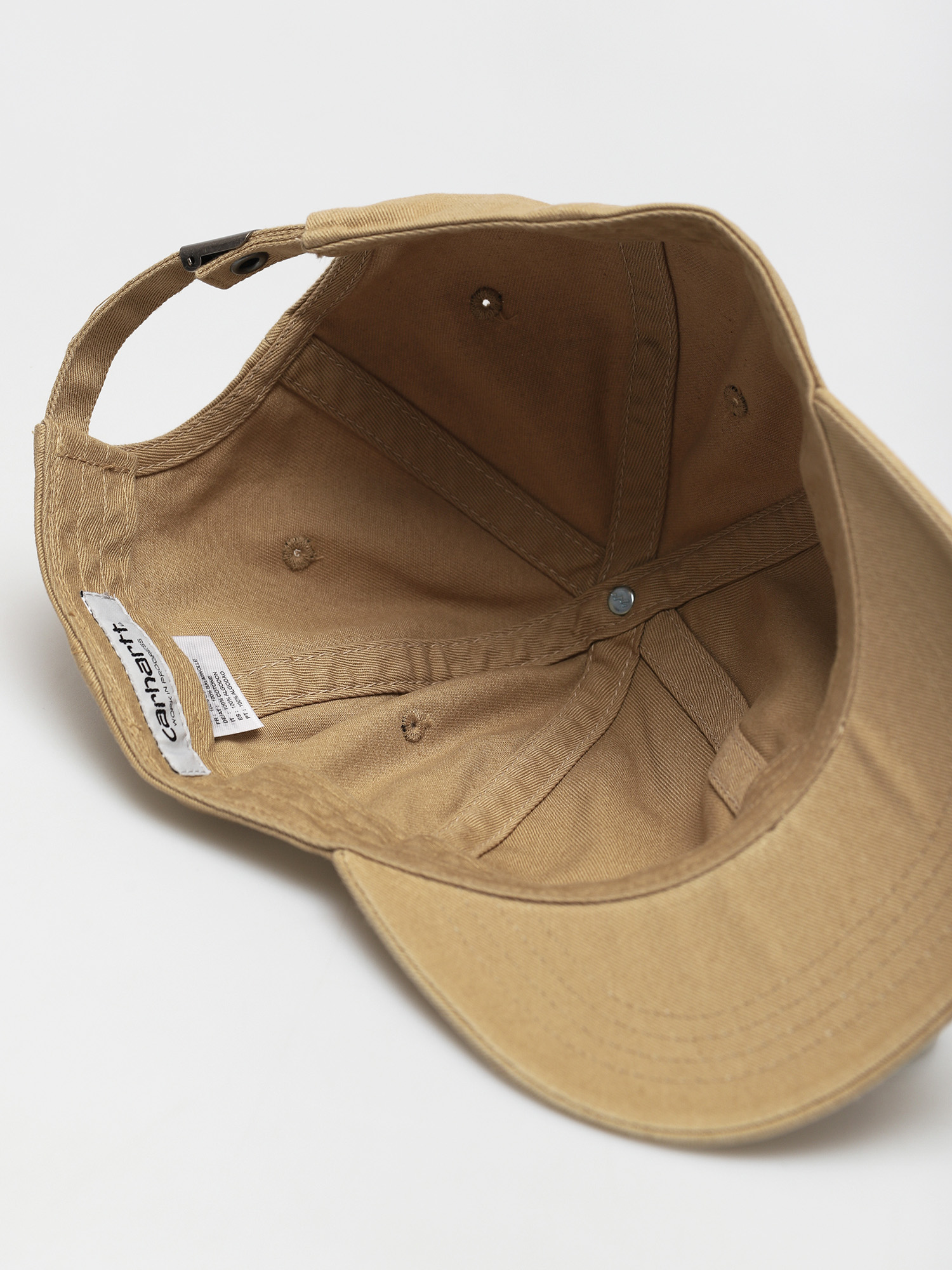 Czapka z daszkiem Carhartt WIP Madison Logo (leather/dark navy)