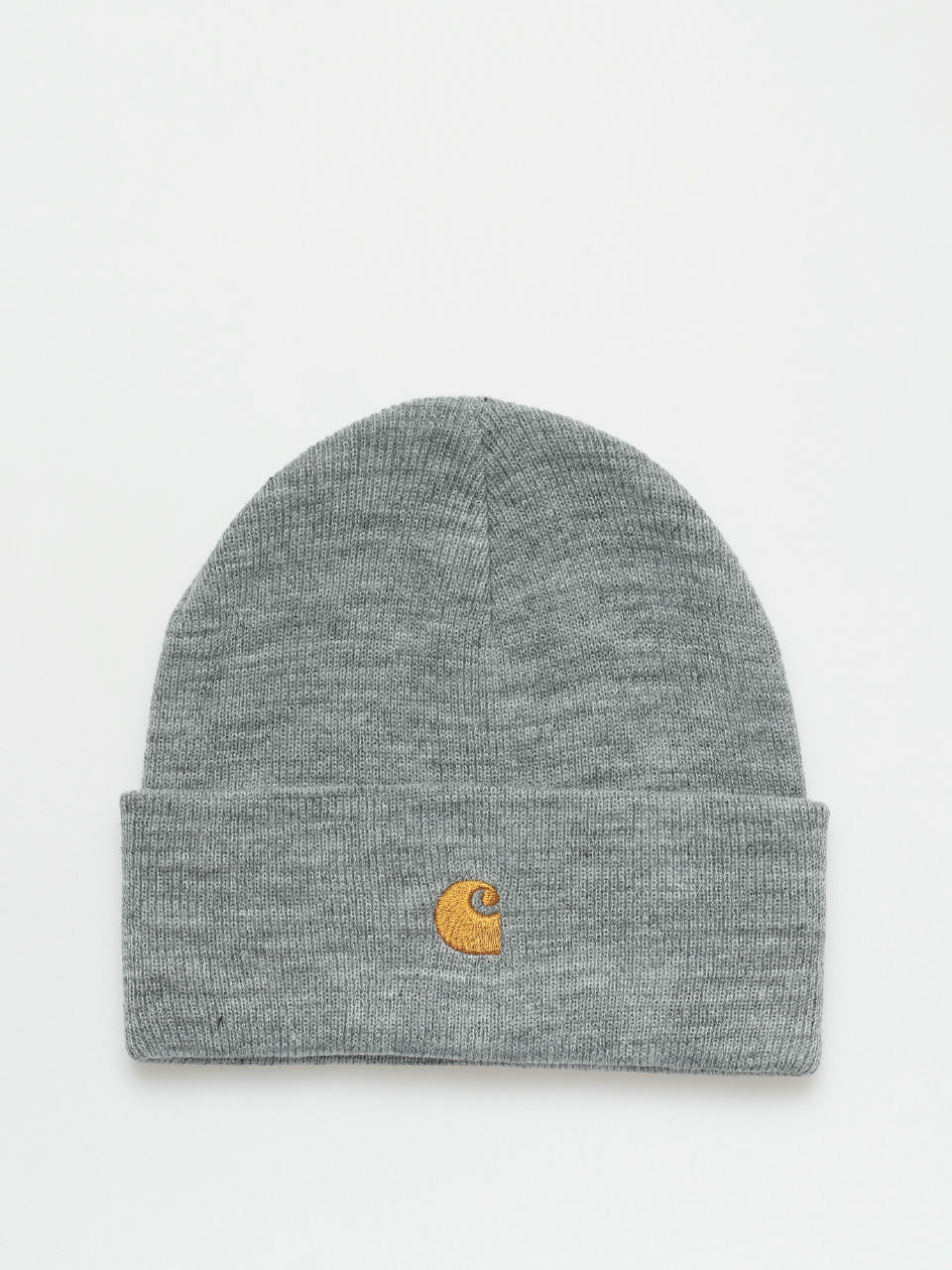 Czapka zimowa Carhartt WIP Chase (grey heather/gold)